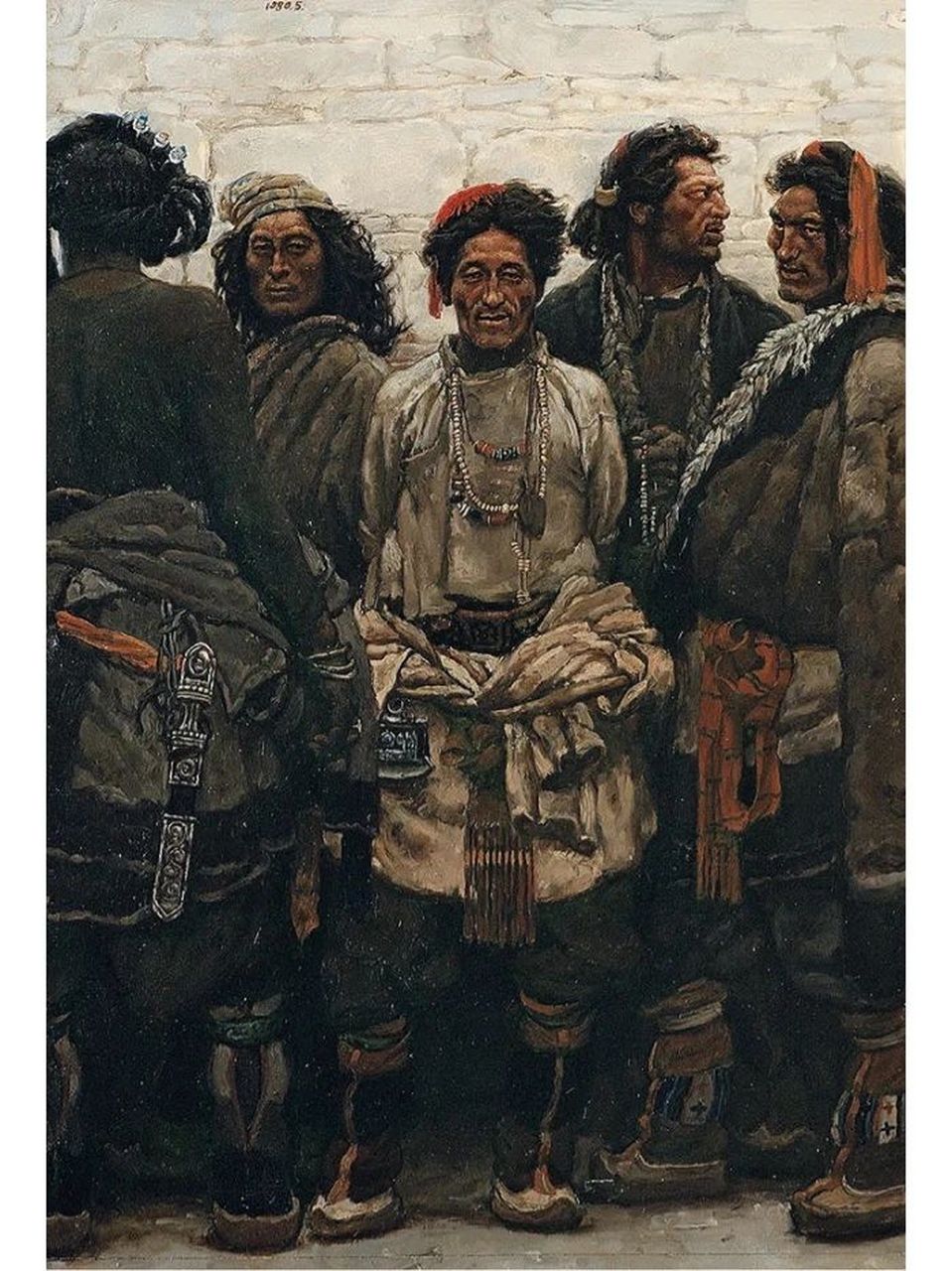 陈丹青《西藏组画》 《西藏组画》是陈丹青在中央美院的毕业作品,也是