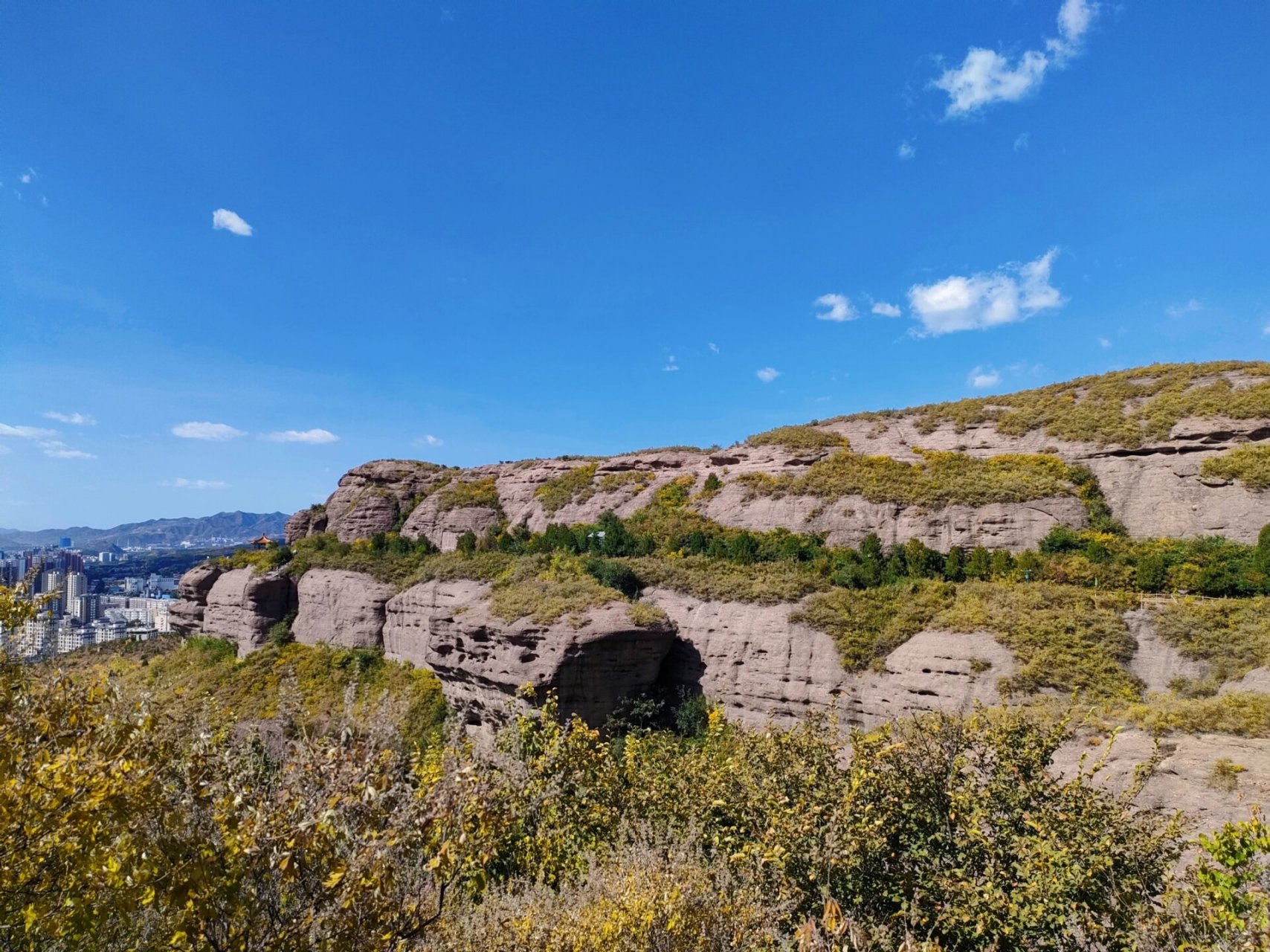 承德市双塔山公园 承德博物馆 承德的最后一天献给了双塔山 承德博物