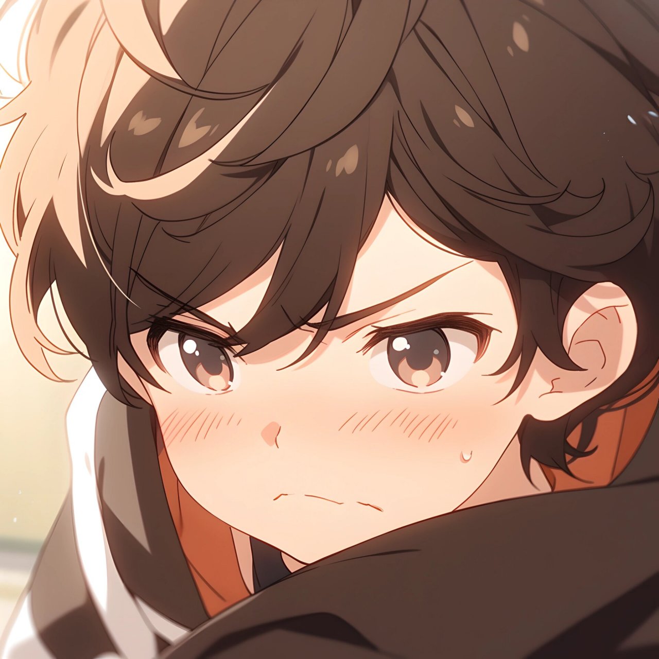 动漫头像|哼,生气了