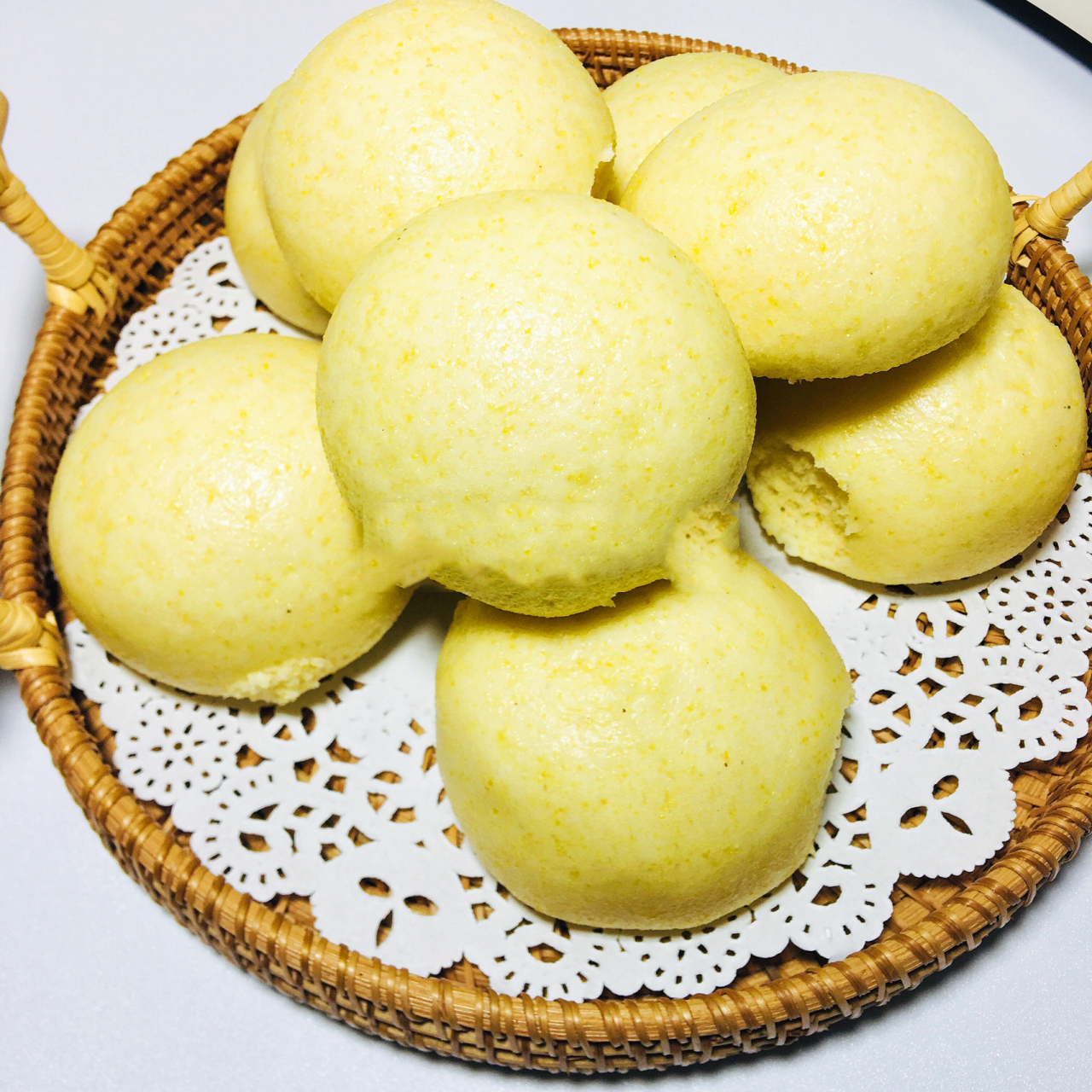 健康粗粮细作97一发玉米面白面两掺馒头 作为纯北方人每天都离不开