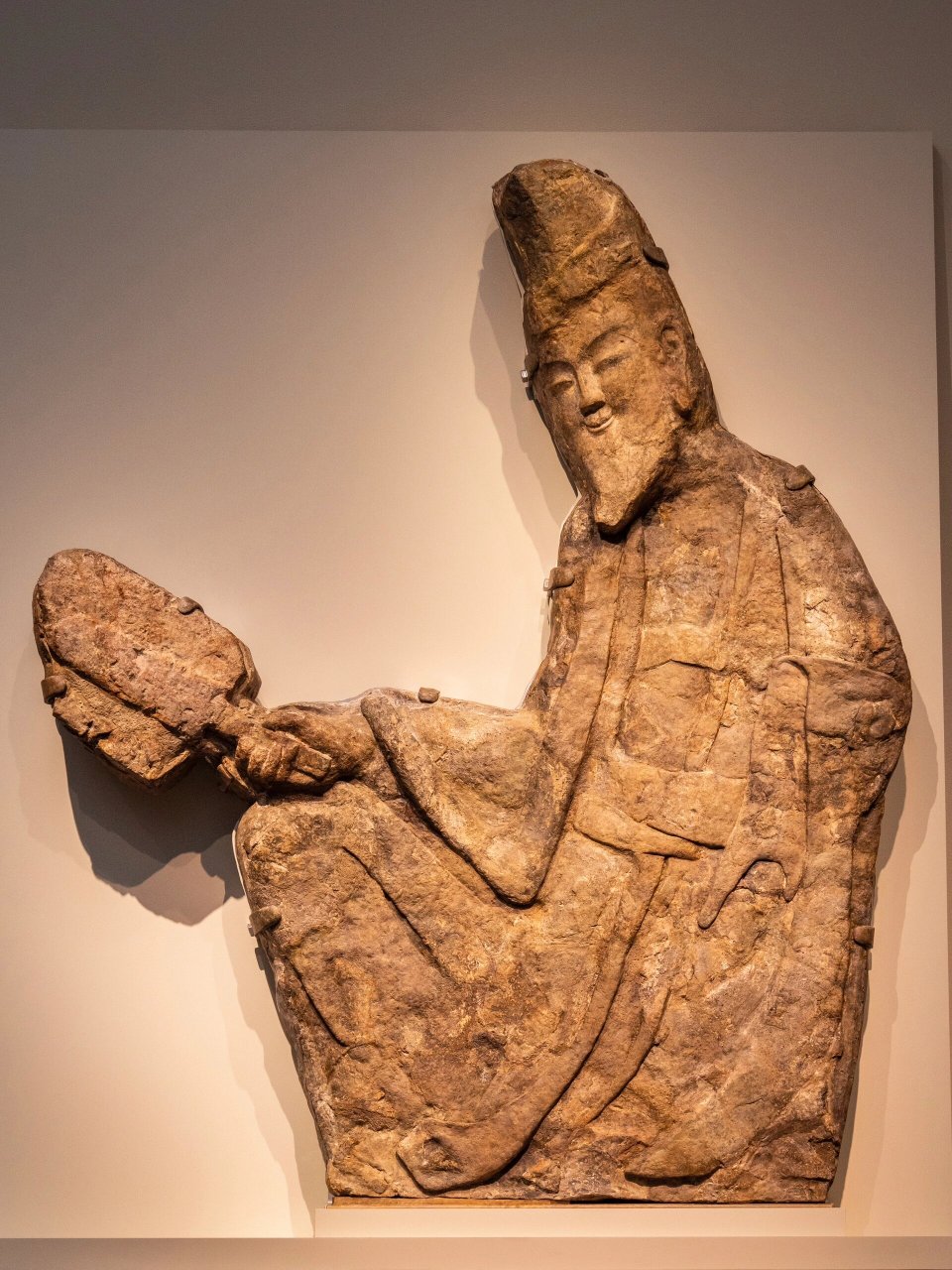 被哈佛大学博物馆拒之门外的龙门石窟浮雕 华盛顿国立亚洲艺术博物馆