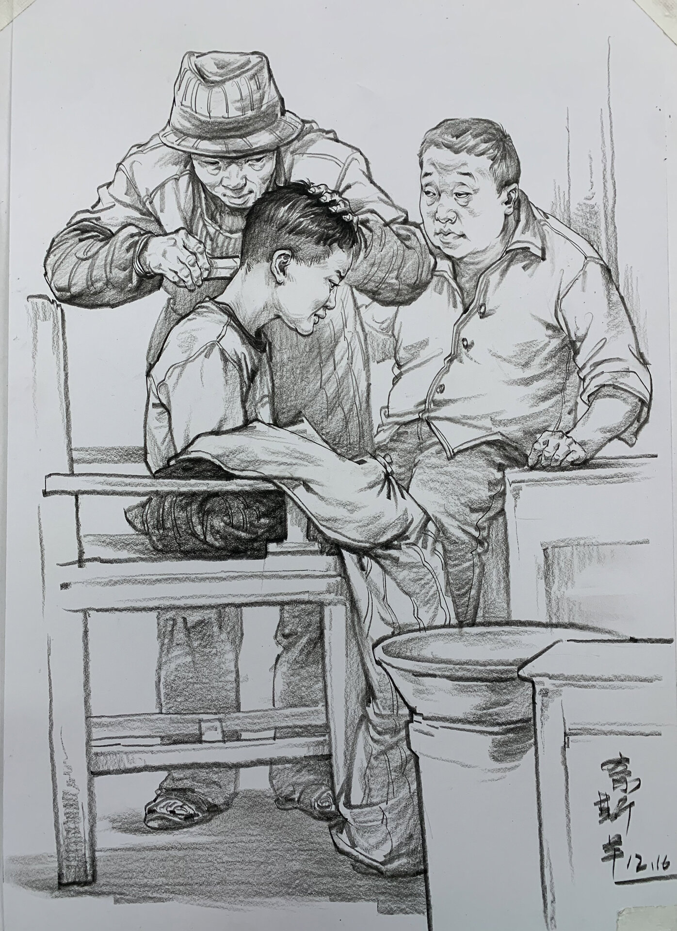 四川联考三人场景速写!拿去备考