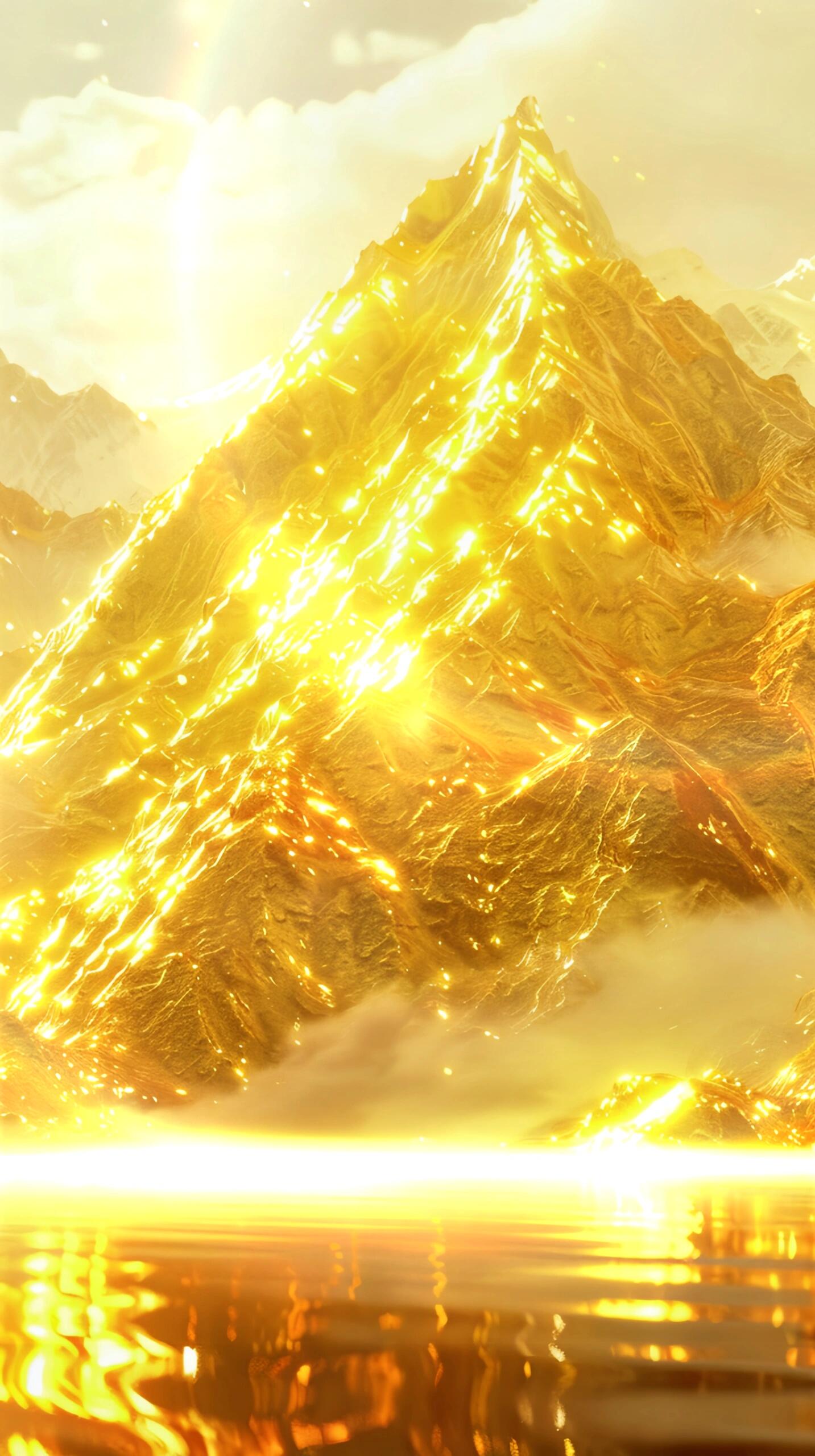 日照金山   富贵吉祥