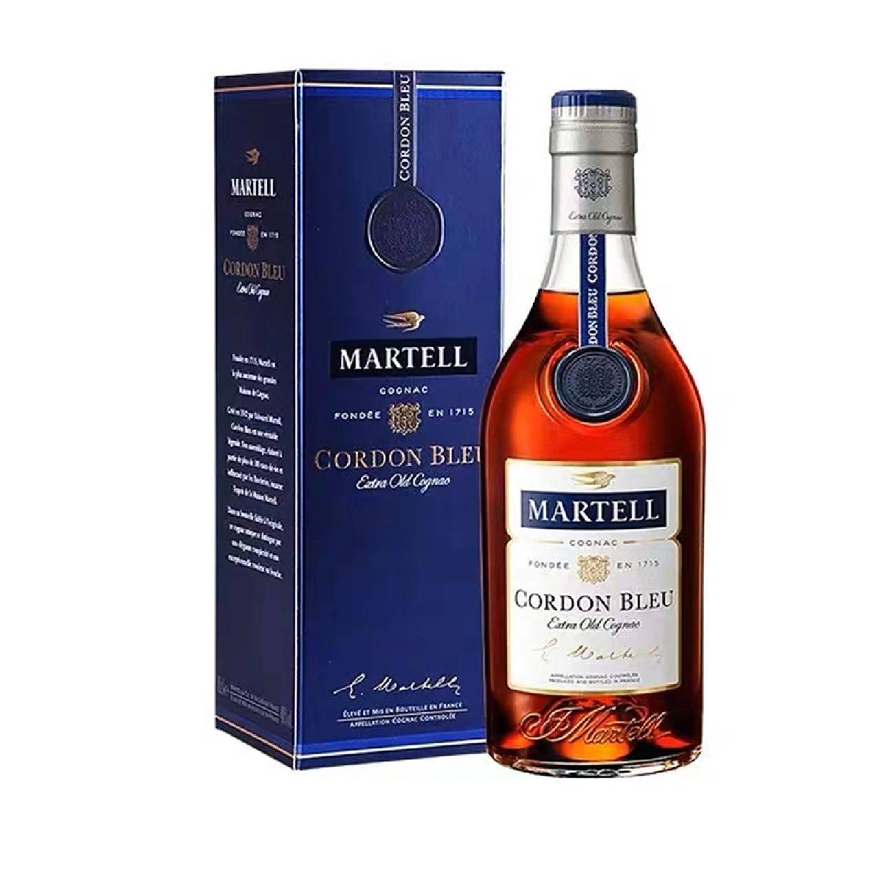 法国马爹利蓝带洋酒xo干邑白兰地700ml烈酒 #(正品行货带票)#法国91