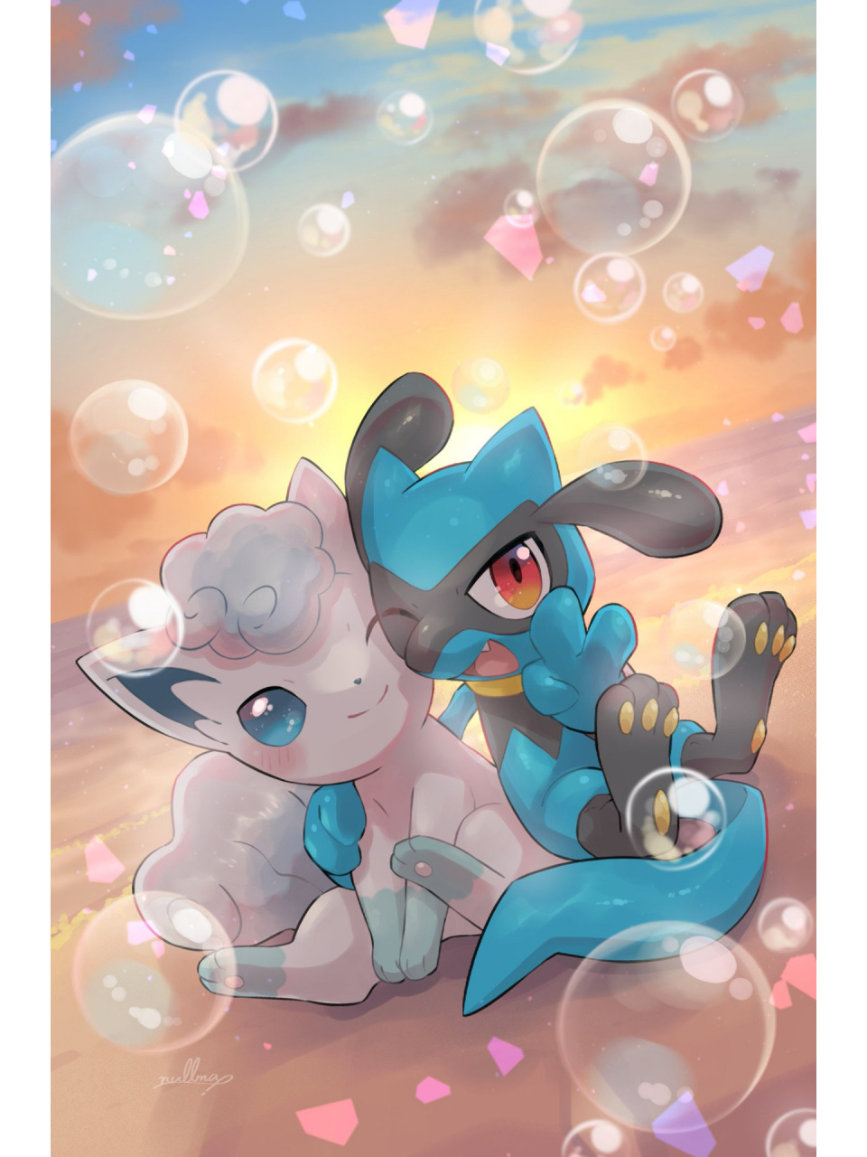 宝可梦治愈系图片合集(5) 更多宝可梦可爱图片,可以翻看主页分享