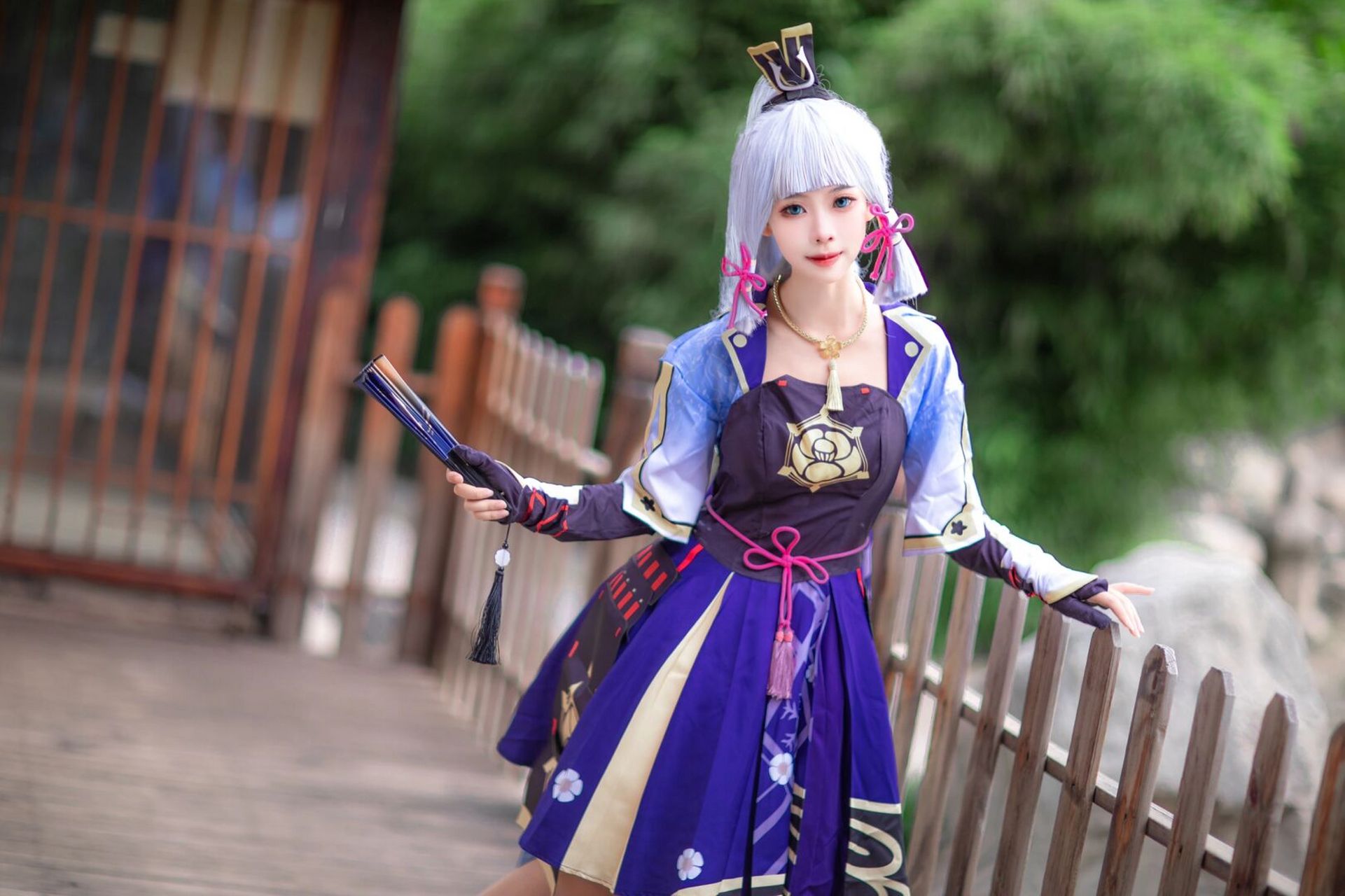 是凌华的cos!#cosplay# #cos# #神里绫华# #原神