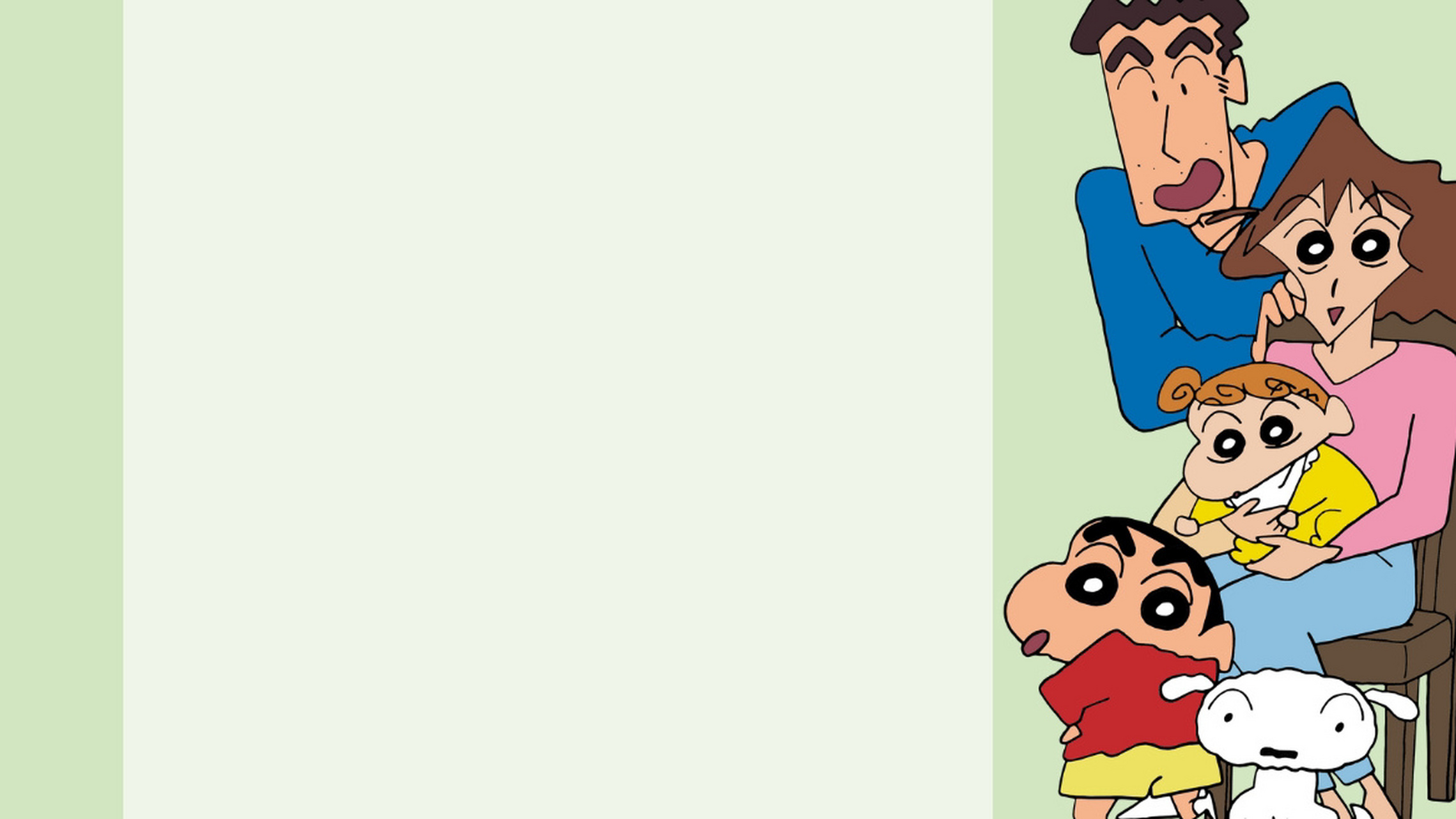 蜡笔小新ppt背景图