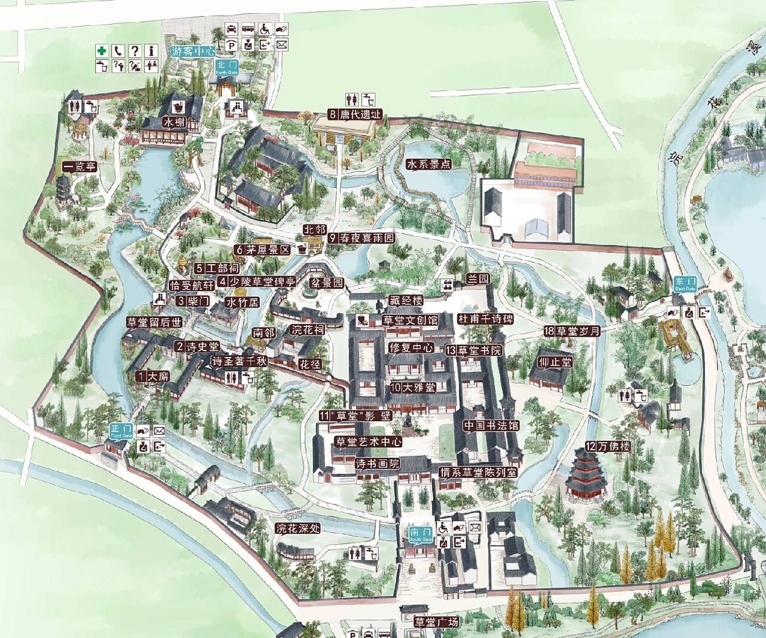 杜甫草堂可以怎么玩?