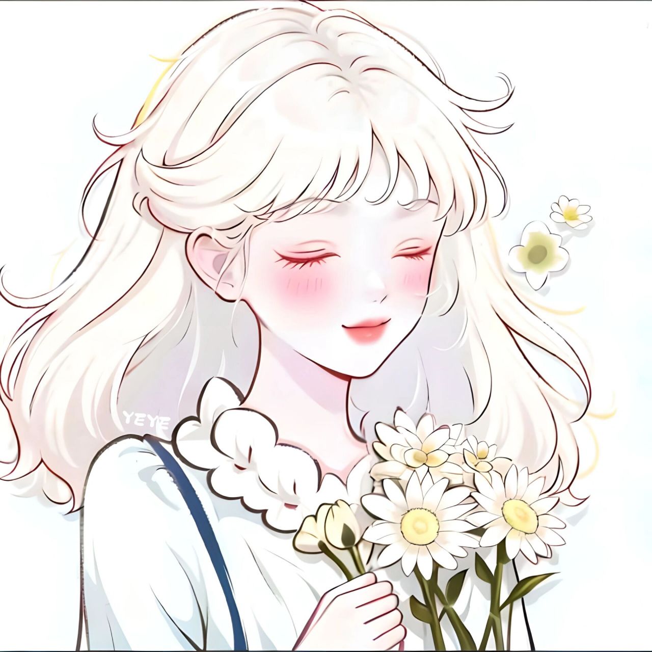 新的一天,记得带上阳光和微笑98清新女头