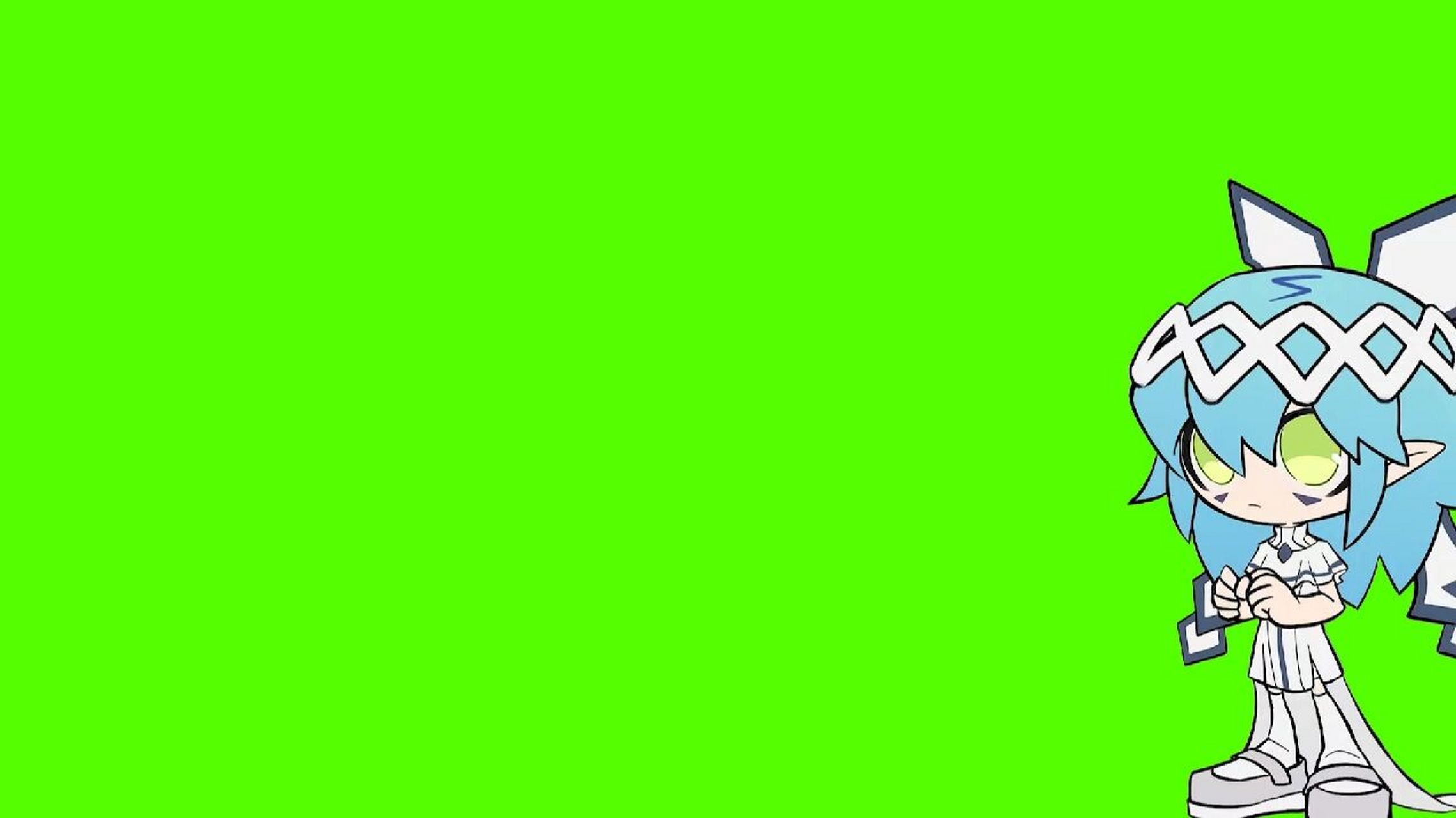 凹凸学园人物立绘素材5【安莉洁/圣女服装】自抠图的/可抱/拿走吱一声