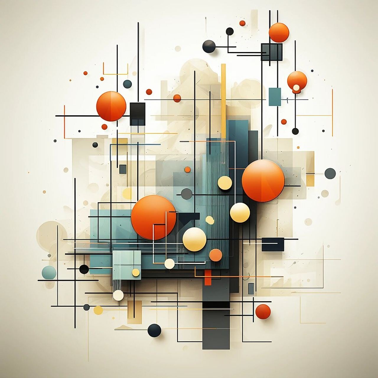 平面构成设计|点线面的综合应用 #画画的日常# 	 [你懂的][你懂的][你