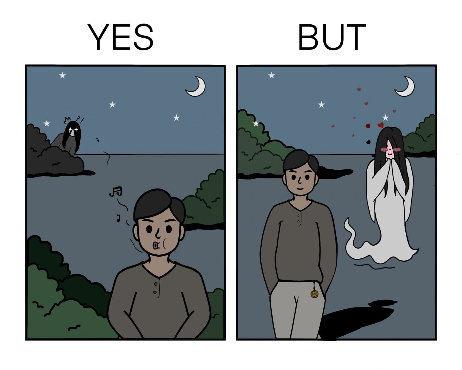 插画|藏地民俗指南-口哨篇 在藏区晚上禁忌吹口哨 9715 认为这样