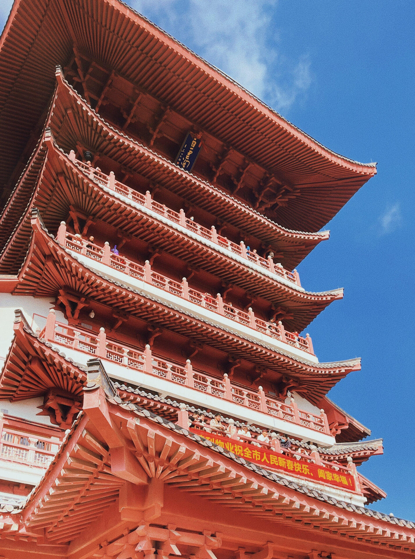 登高丨椒江云西公园坐电梯上白云阁一日游