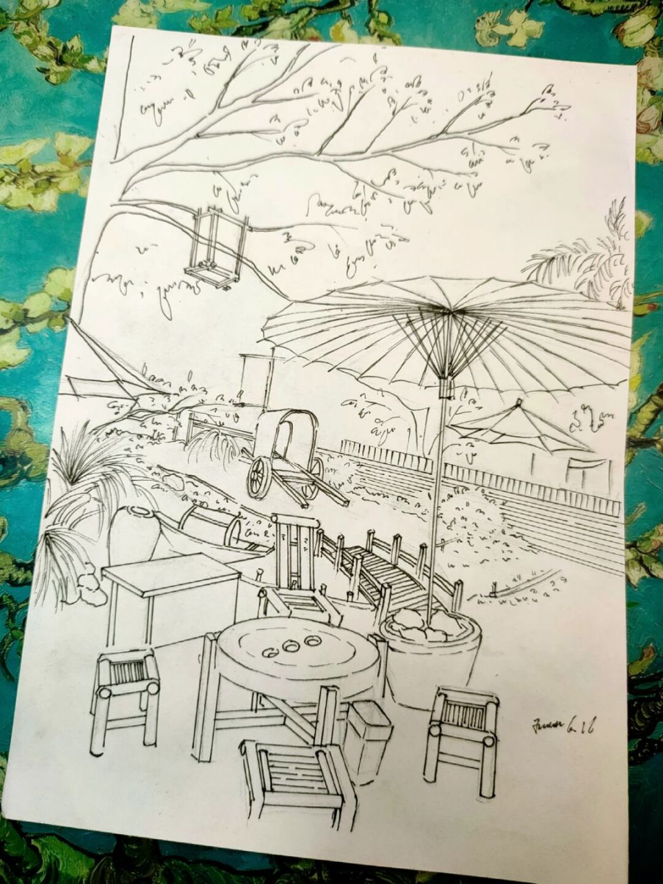 马克笔风景画(西安小景) 马克笔风景画(西安小景)#马克笔教程# #马克