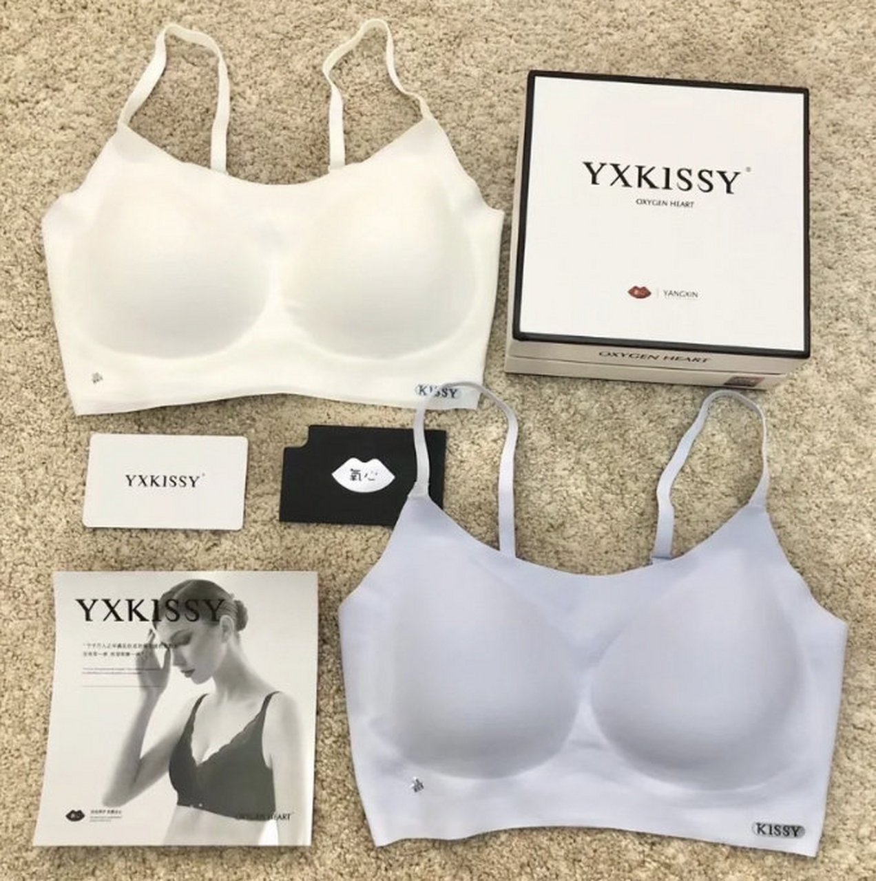 kissy氧心无尺码内衣2件装79