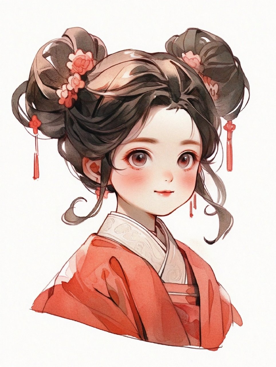 q版古风女生头像