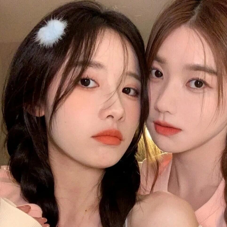 超好看的真人闺蜜头像