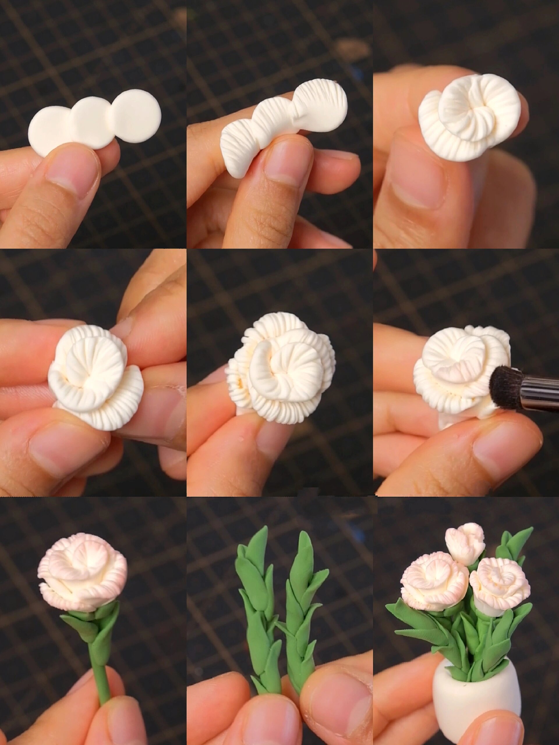 粘土教程|82母亲节就是要送妈妈康乃馨呀