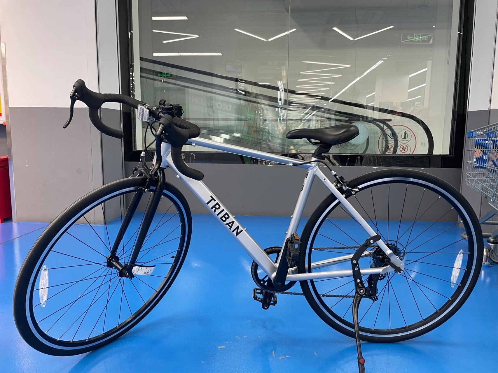 迪卡侬rc100  捷安特escape 1 极限二选一 对于入门公路车个人认为