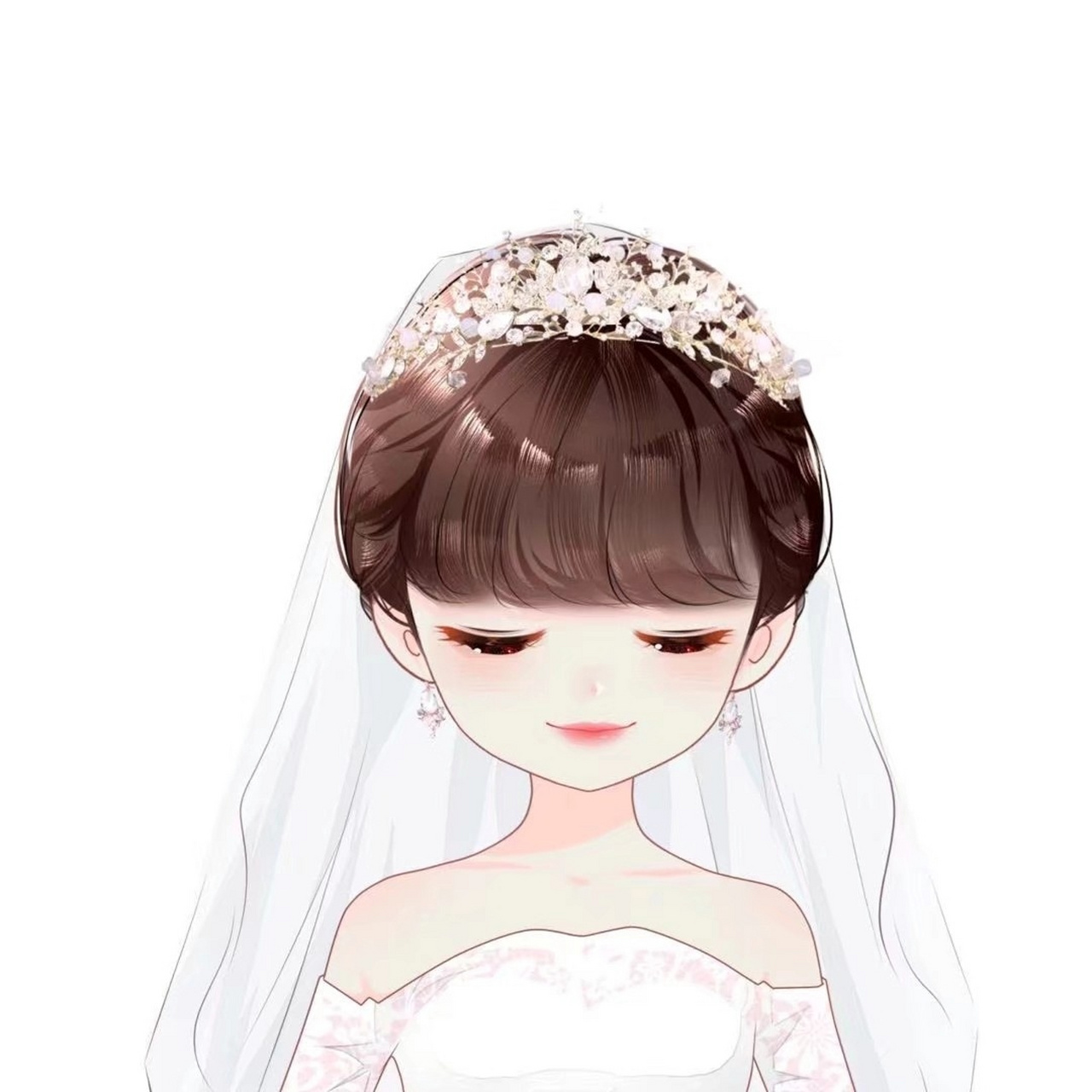 俏皮可爱呆萌可人的手绘微信头像女生头像 96 适合小仙女用的微信