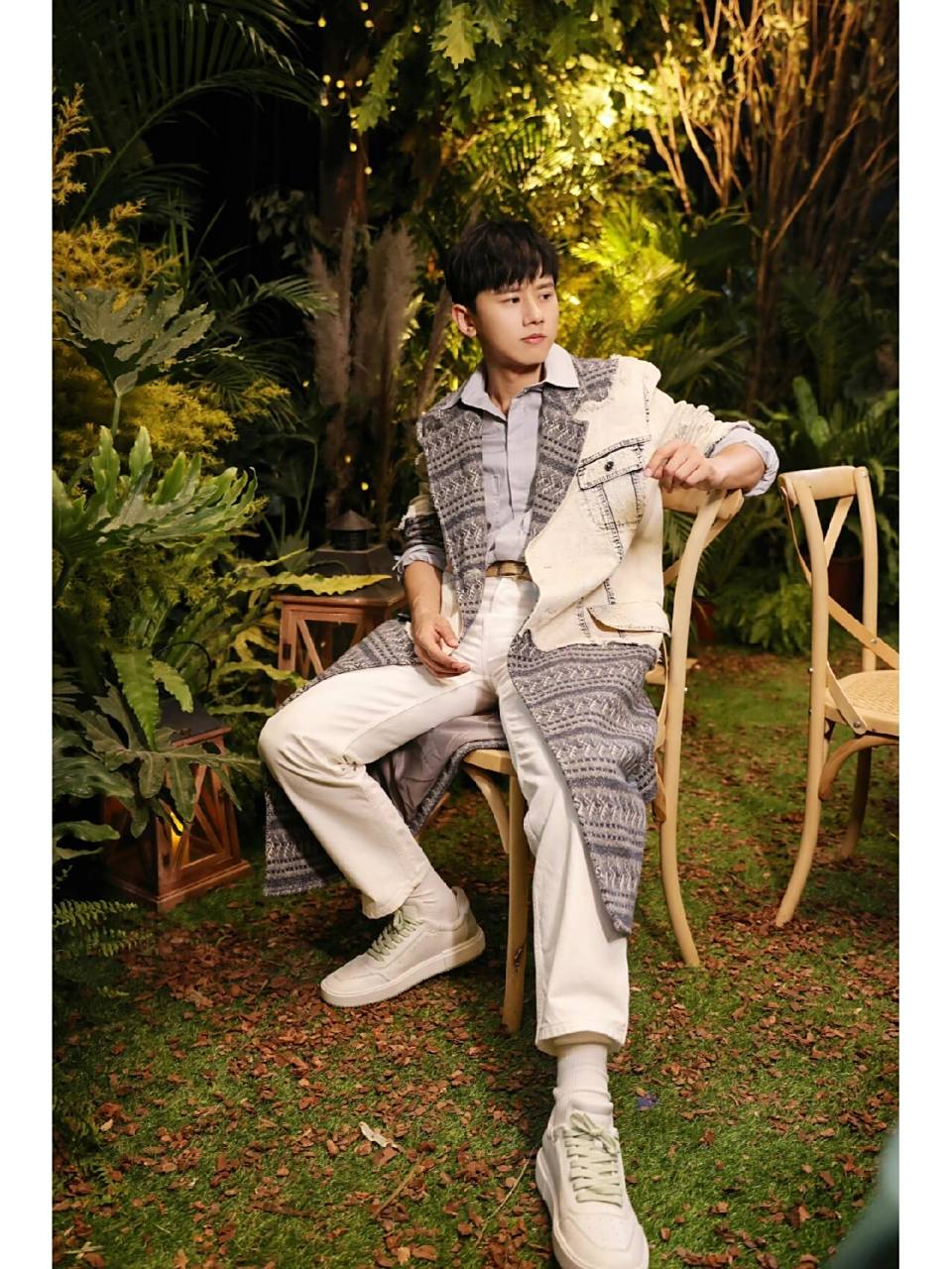 果然帅哥从头到脚都是帅的!张杰