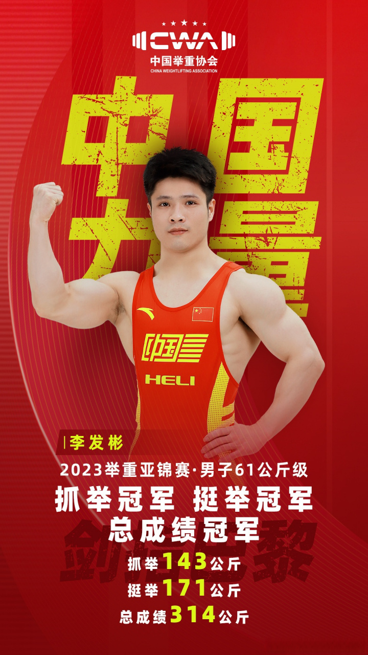 【举重亚锦赛李发彬夺冠——两位奥运冠军上演"巅峰对决"】5月6日