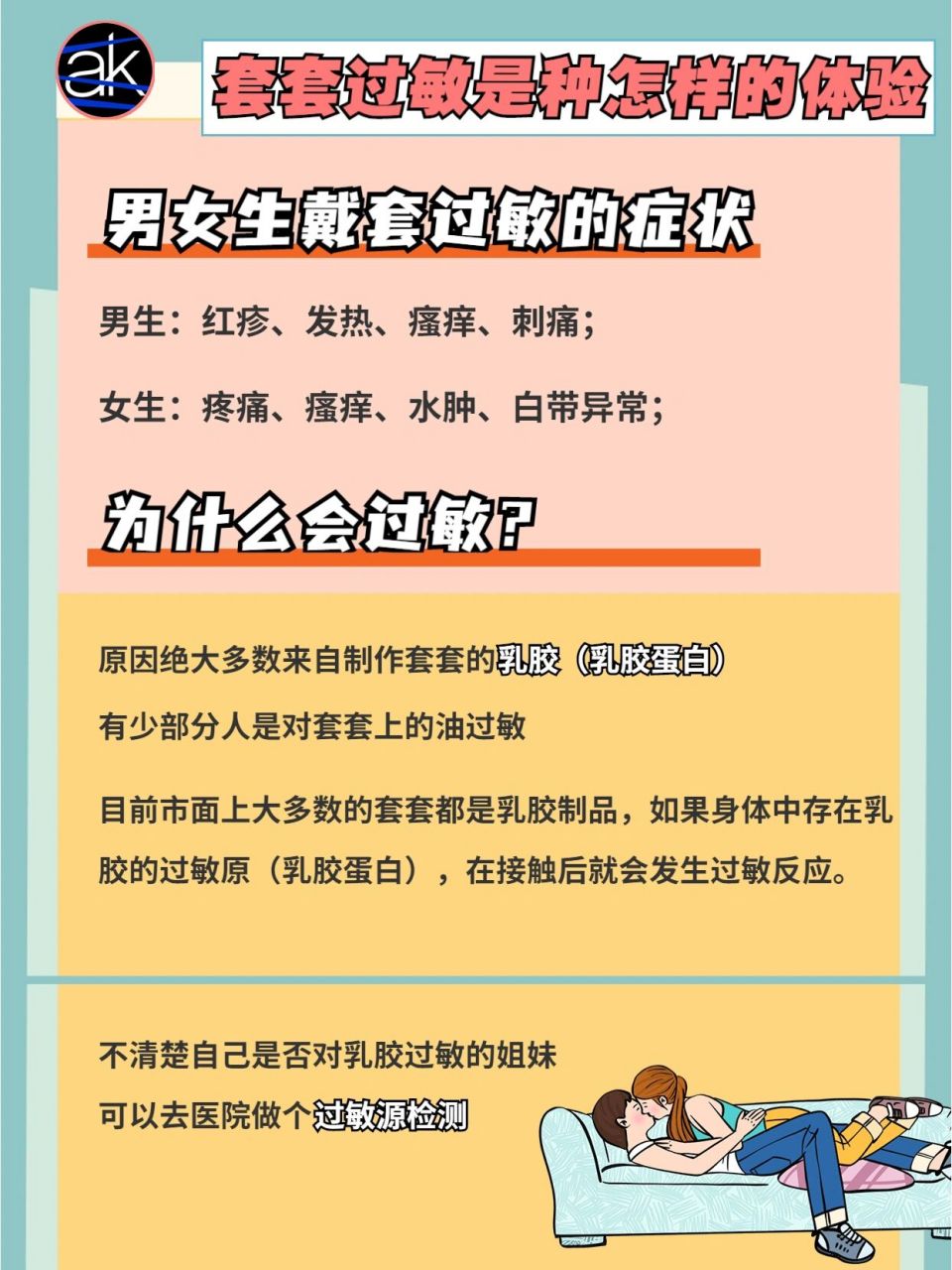 套套过敏是种怎样的体验?