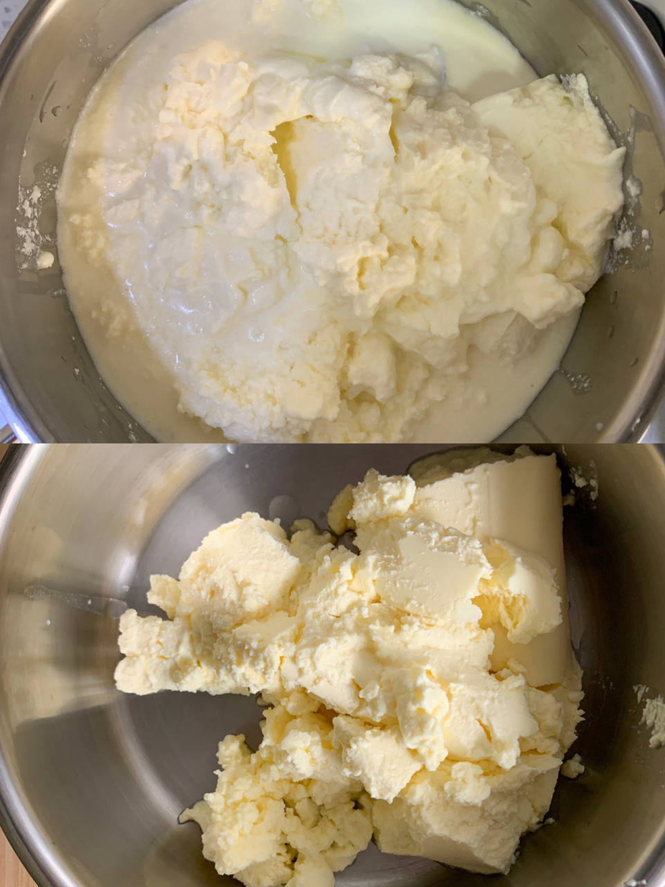 成功拯救被冻坏的淡奶油——雀巢安佳打发对 …………你们有那种做