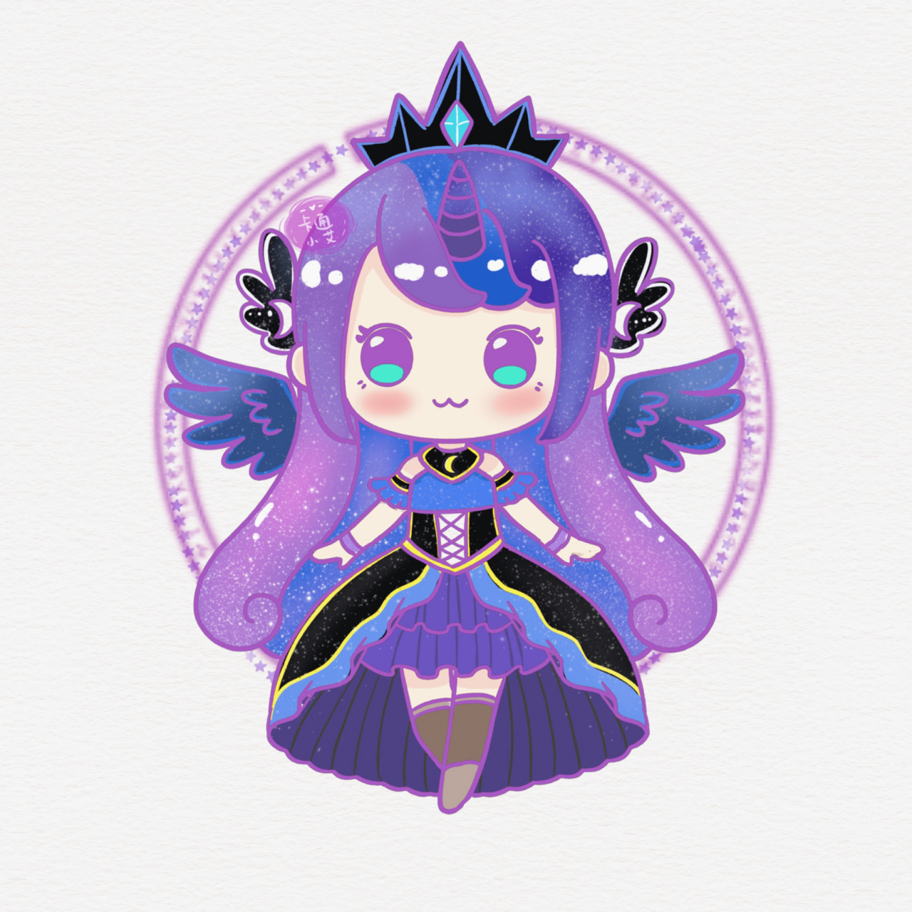 小马宝莉迷你世界 装扮简笔画合集 画了好多迷你装扮啦 感谢喜爱 小马