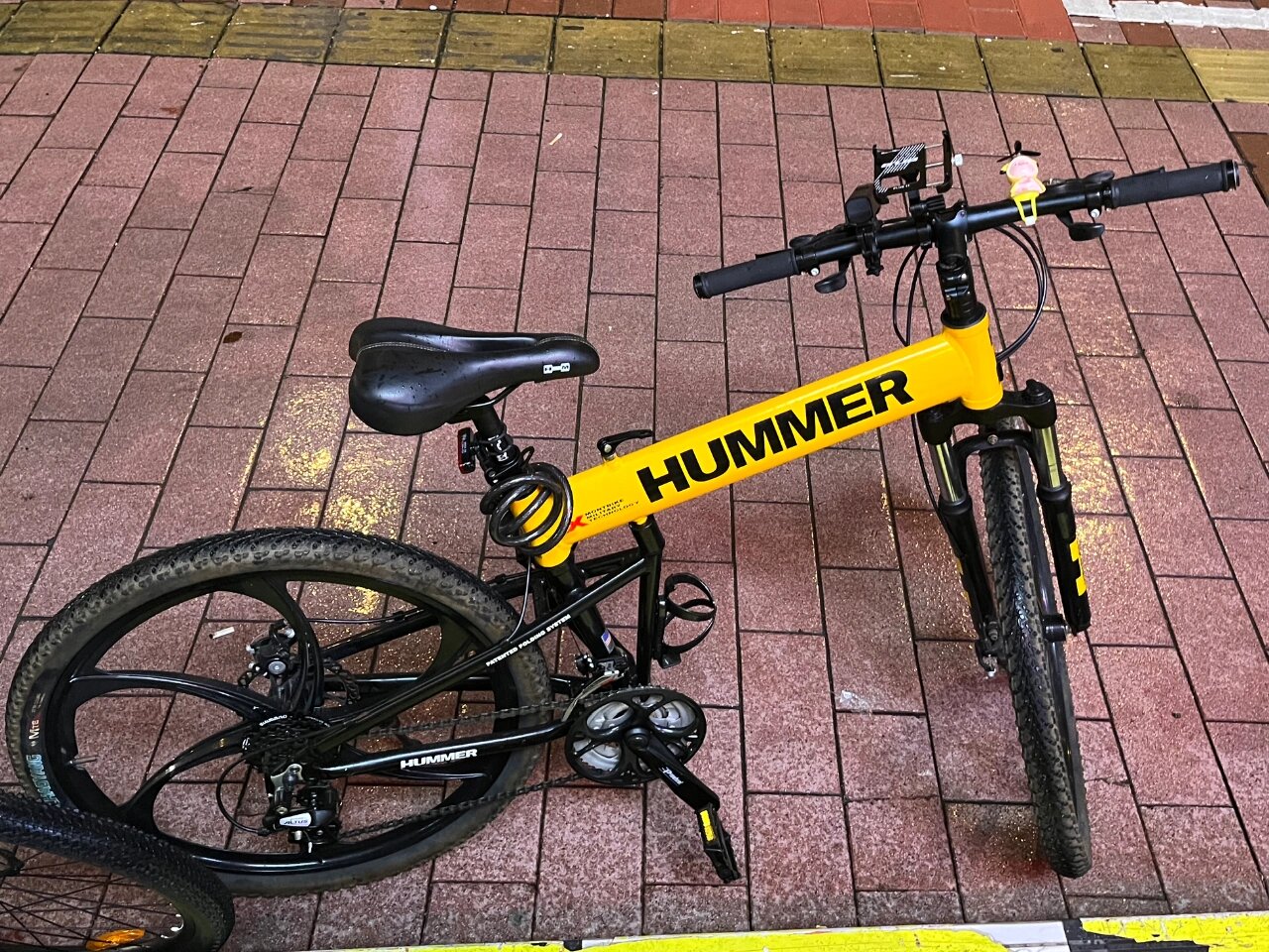 ➗hummer悍马24速山地自行车