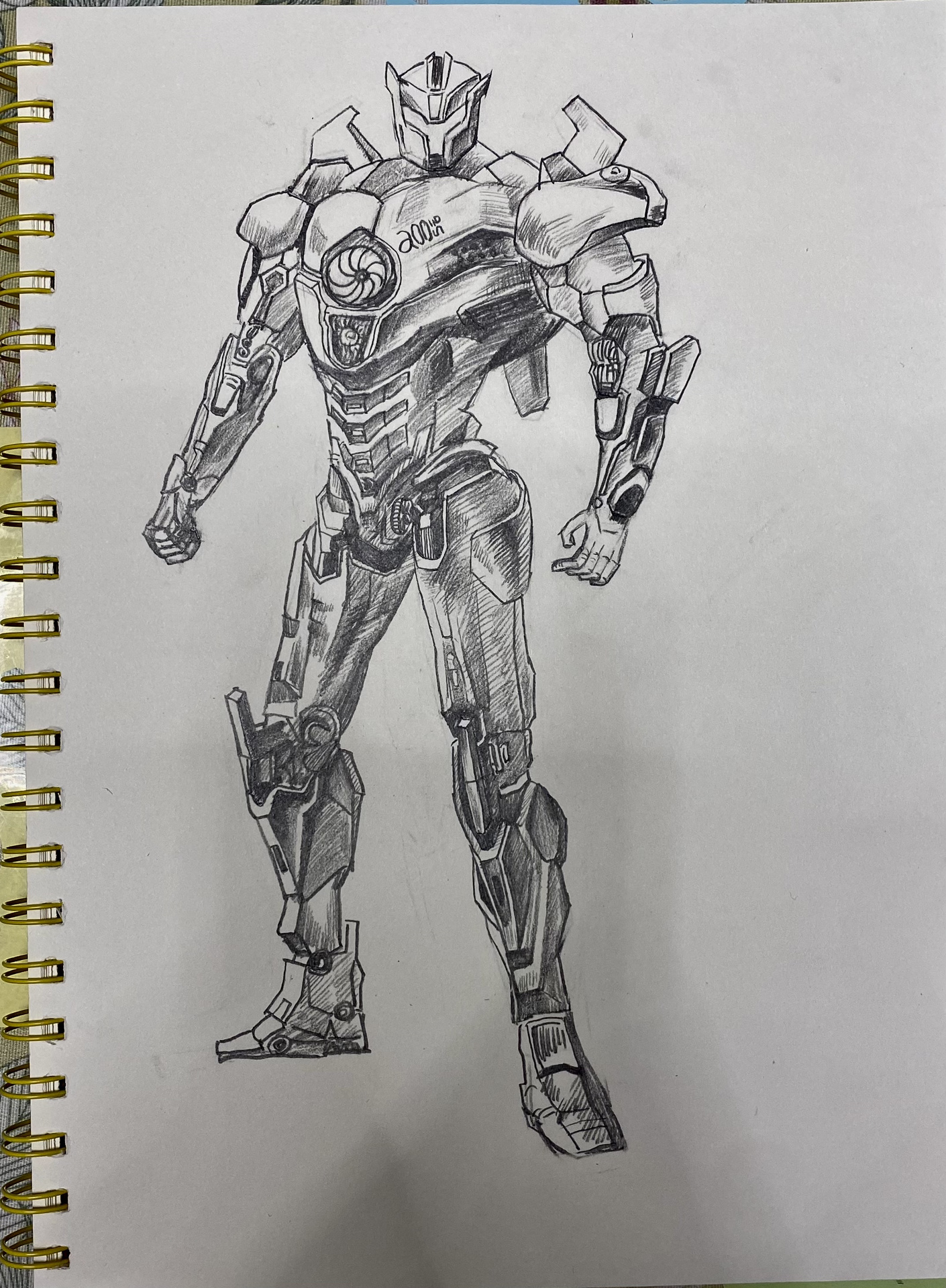 环太平洋 流浪者号 铅笔稿