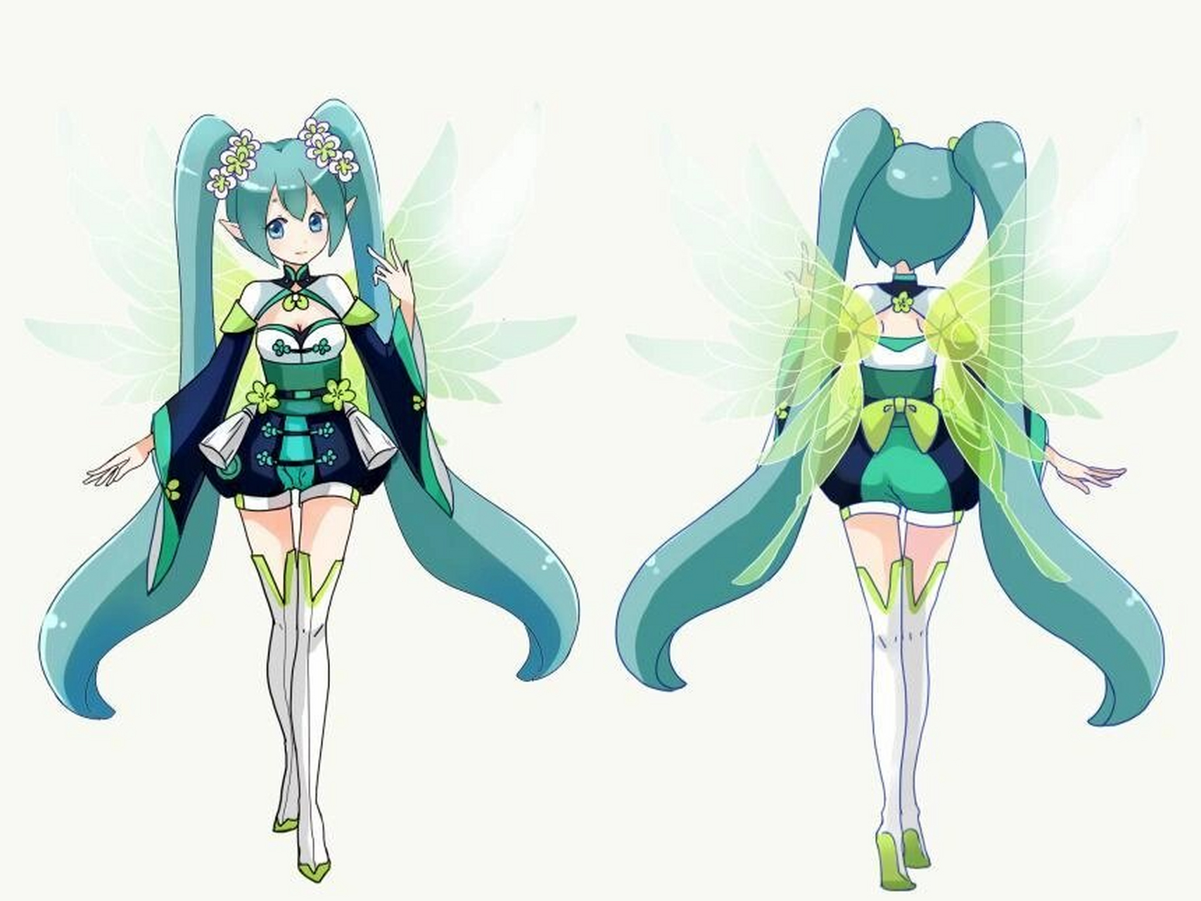 小花仙初音图片