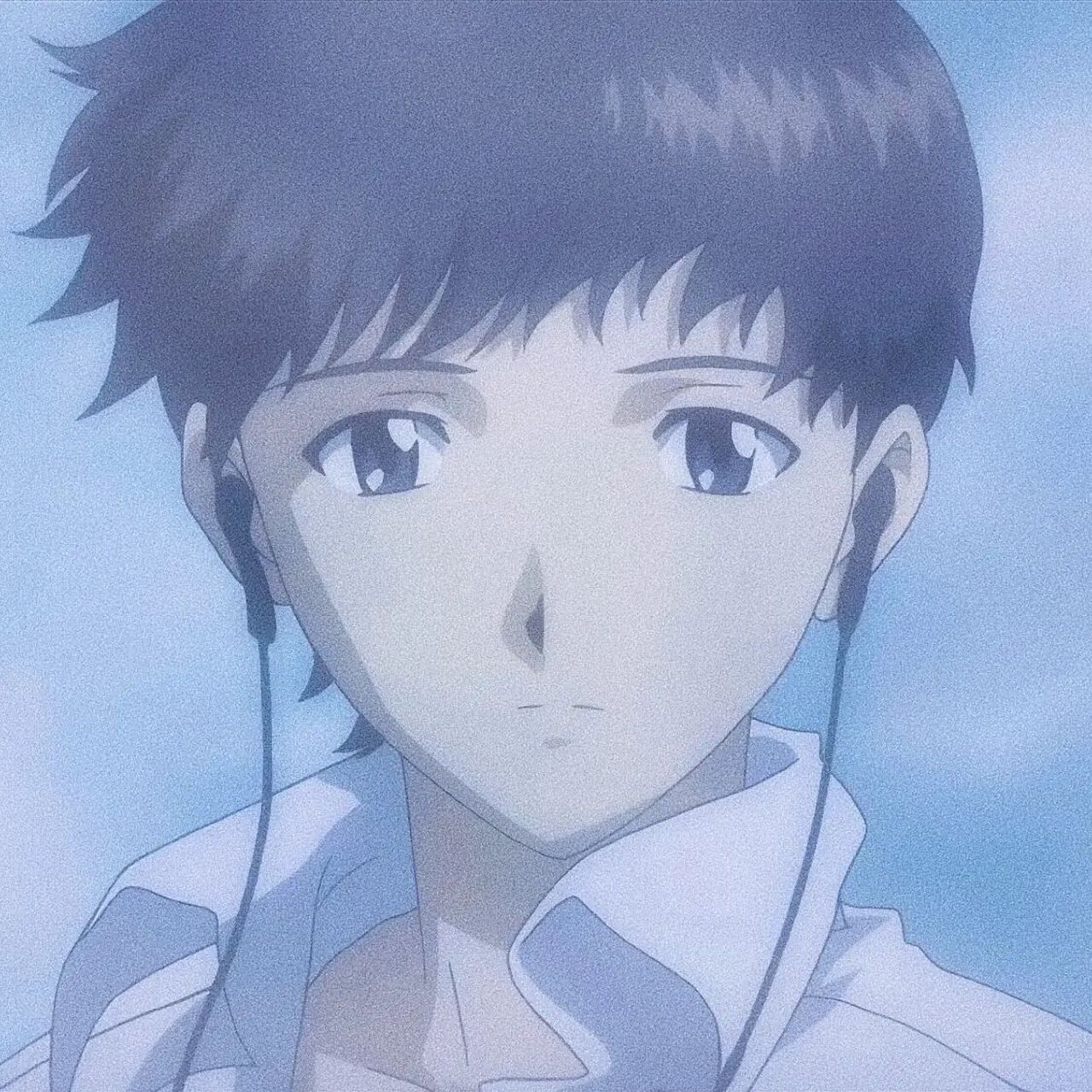 《eva》动漫头像之碇真嗣|第16615弹 真嗣真的算是典型的忧郁气质