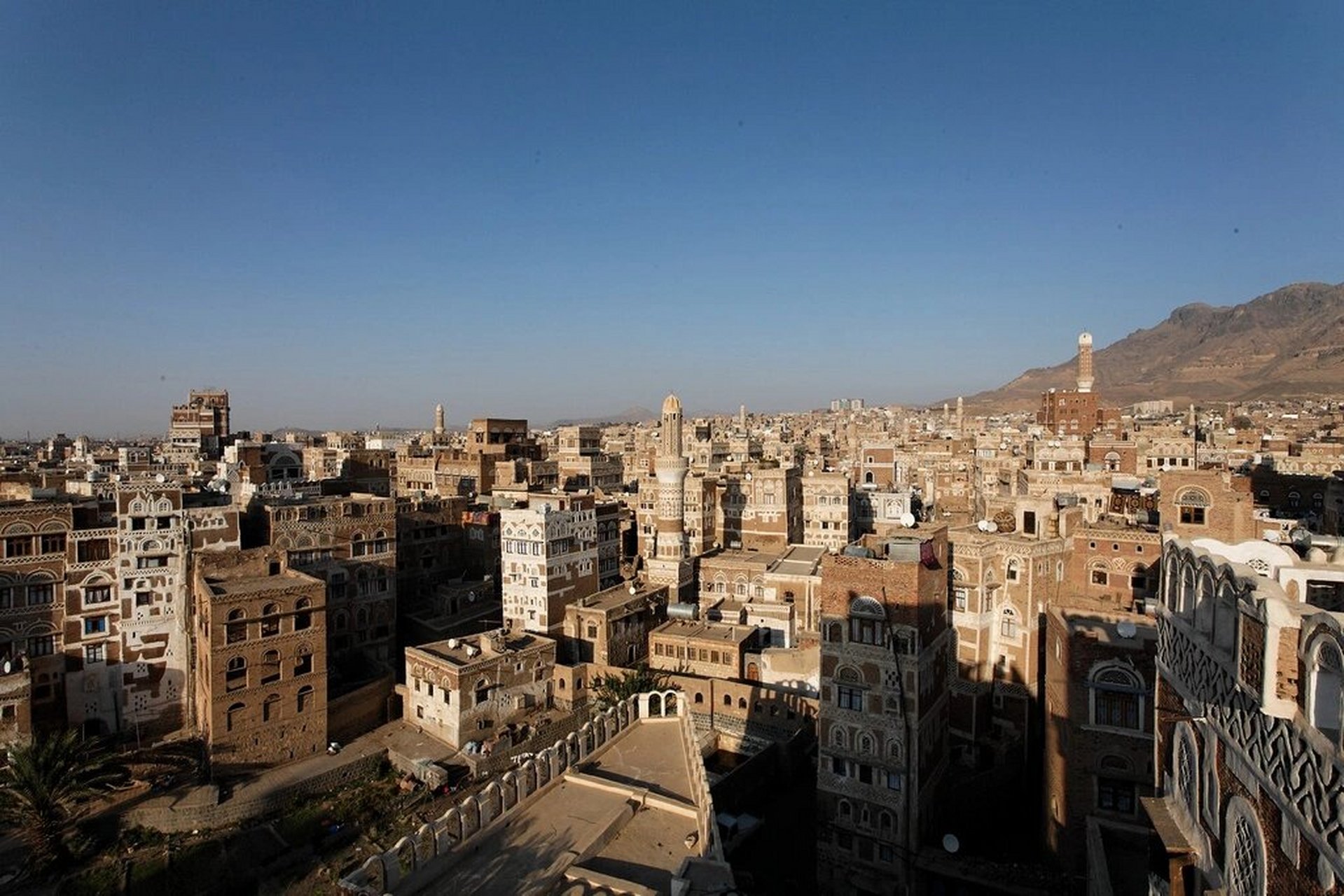 也门萨那 很有特色的历史古城