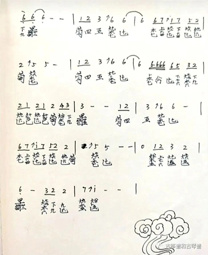 《陈情令》魔道祖师古琴谱合集不忘,无羁