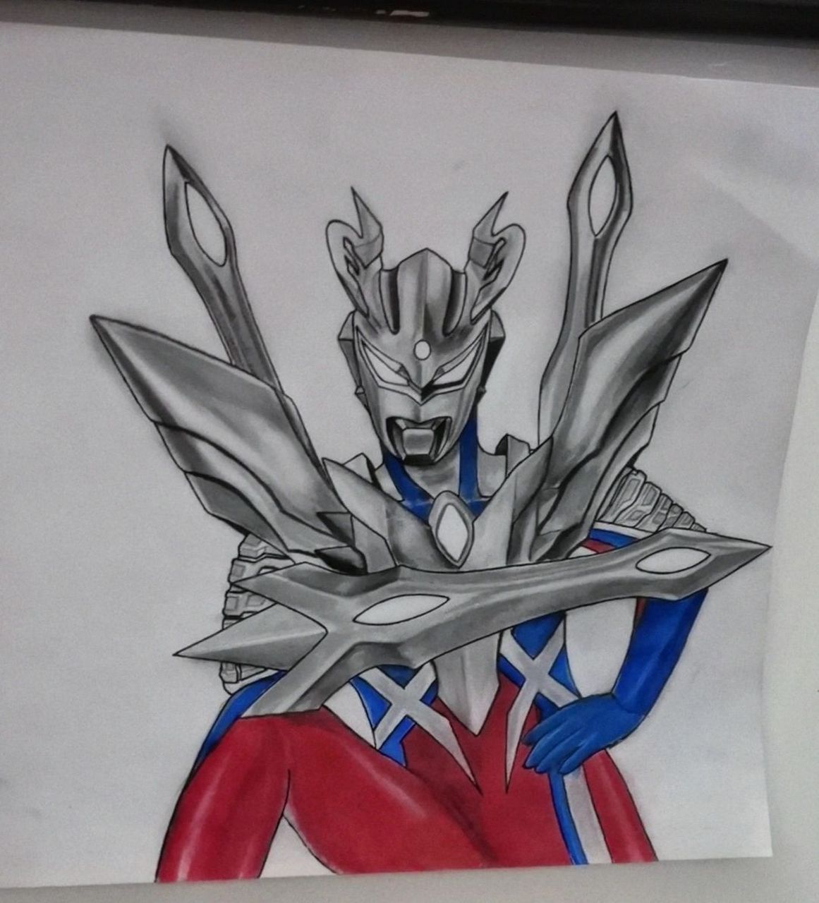手绘赛罗奥特曼 ultraman zero