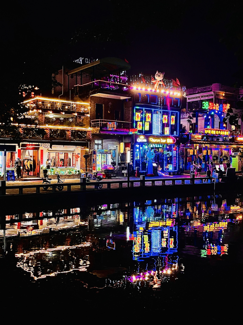 东莞版小丽江——下坝坊 特别适合微醺的地方——万江下坝坊 推荐晚上