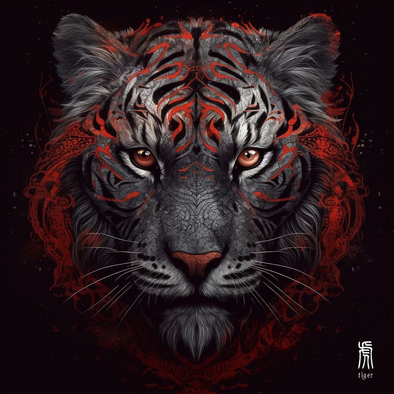 都非常喜欢猛兽,一直都在给别人做头像,今天也给自己做的一套猛兽头像