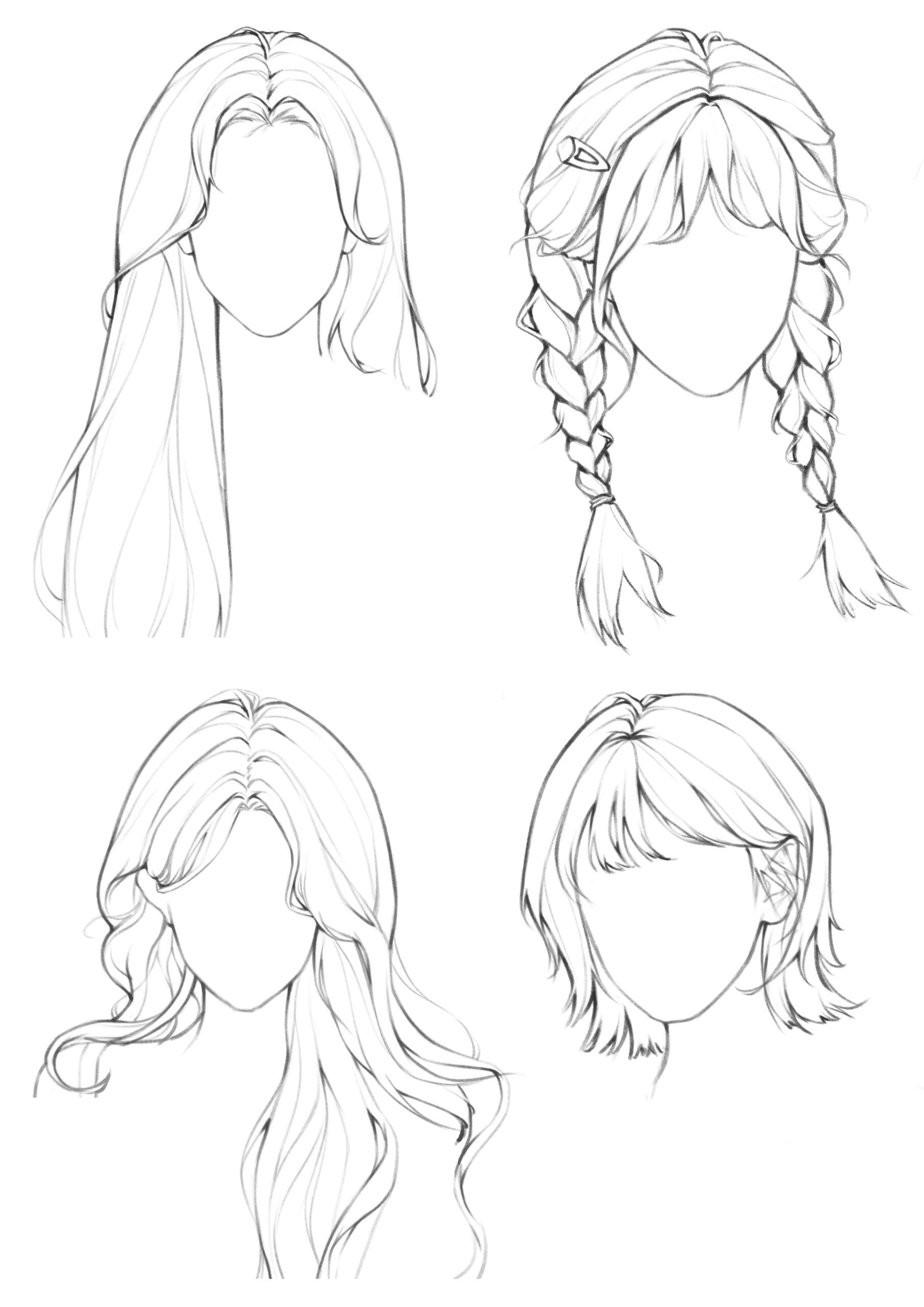 发型怎么画 | 附过程