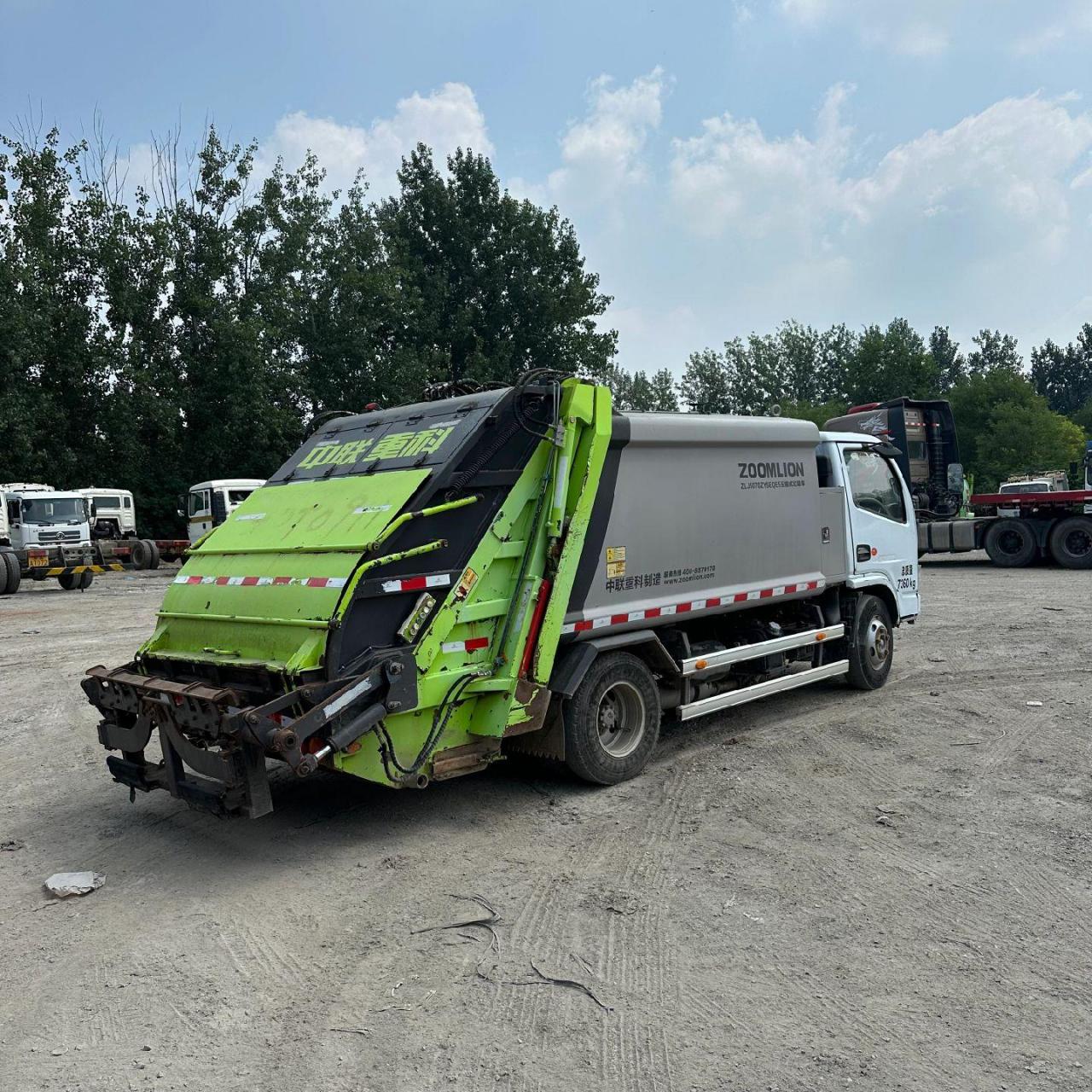 二手压缩垃圾车中联压缩垃圾车六方压缩垃圾.