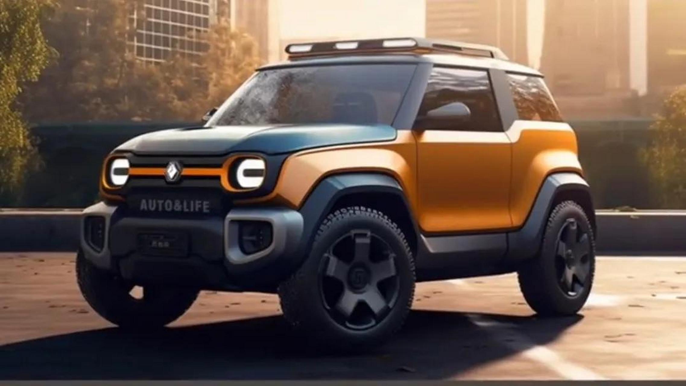 五菱宝骏两门版小型越野车,精致灵巧,"吉姆尼"都不香了吧