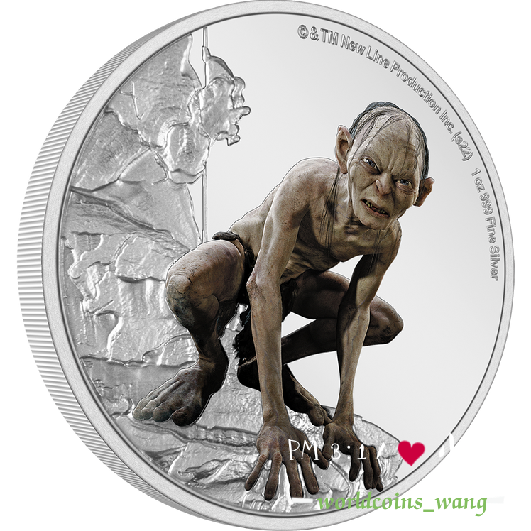 咕噜-2022年纽埃银币咕噜