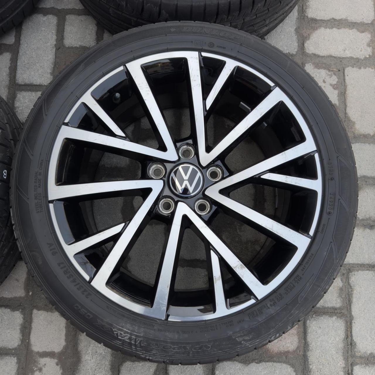 大众新朗逸plus轮毂轮胎17寸豪华版原装拆车宝来高尔夫途安速腾升级