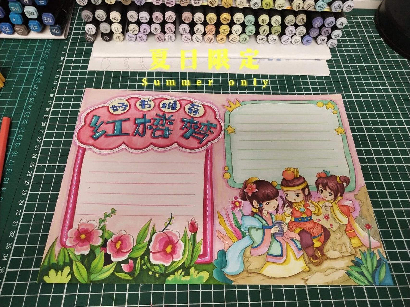 红楼梦读书手抄报四大名著读书小报好书推荐 喜欢的朋友可以关注我,不