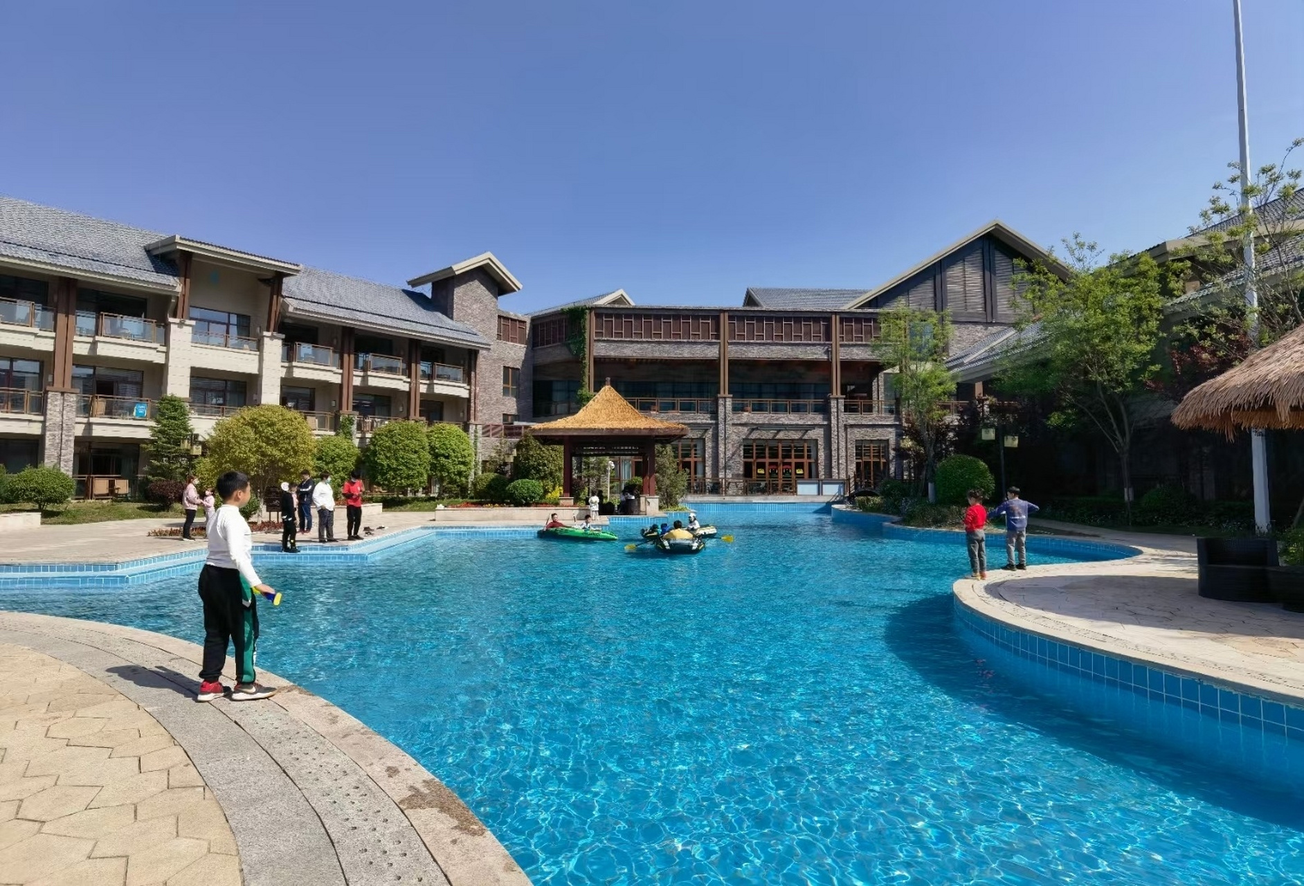 我们30-3号入住野三坡阿尔卡迪亚酒店.