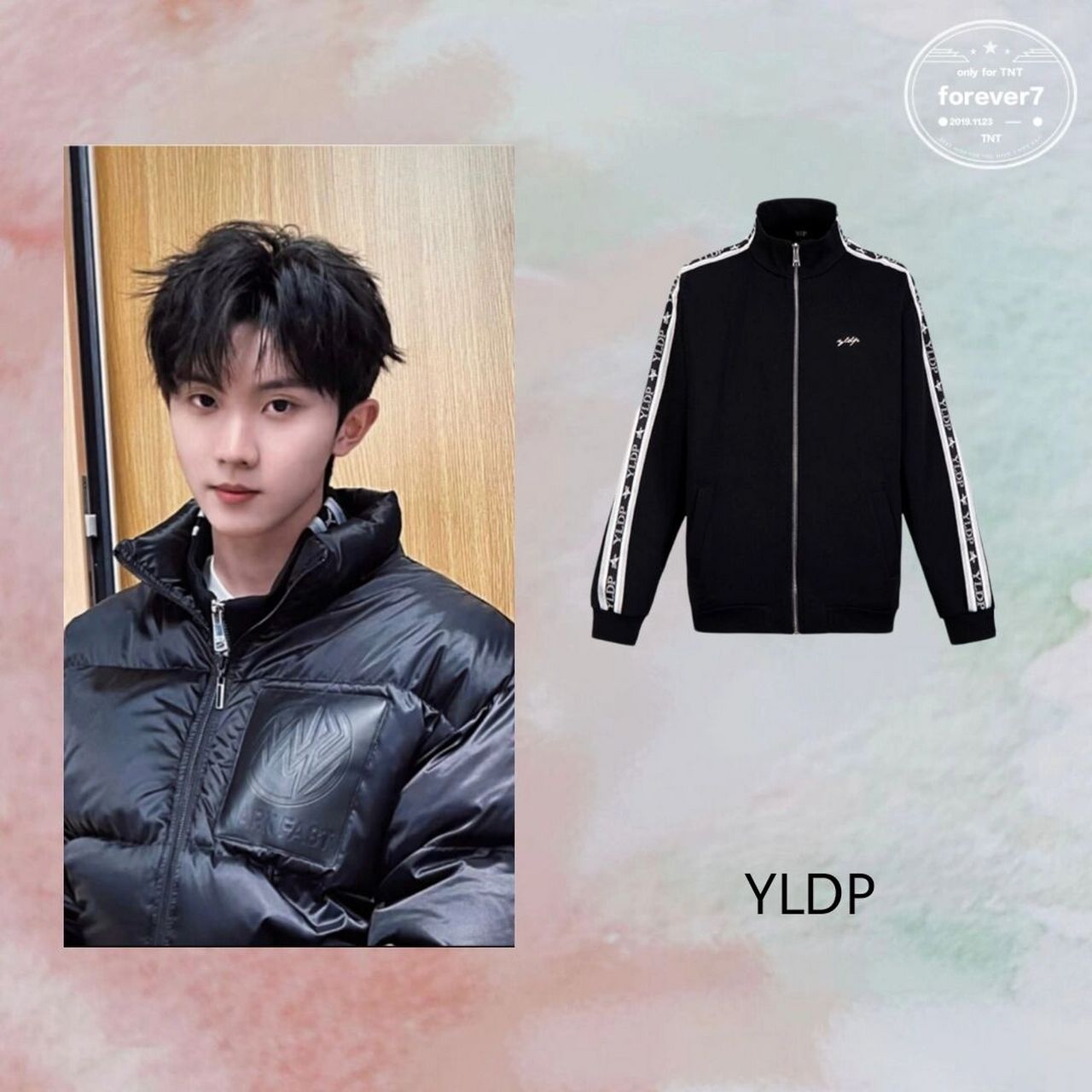 19马嘉祺高会更新同款羽绒服 外套 羽绒服:markfast fast     参考价