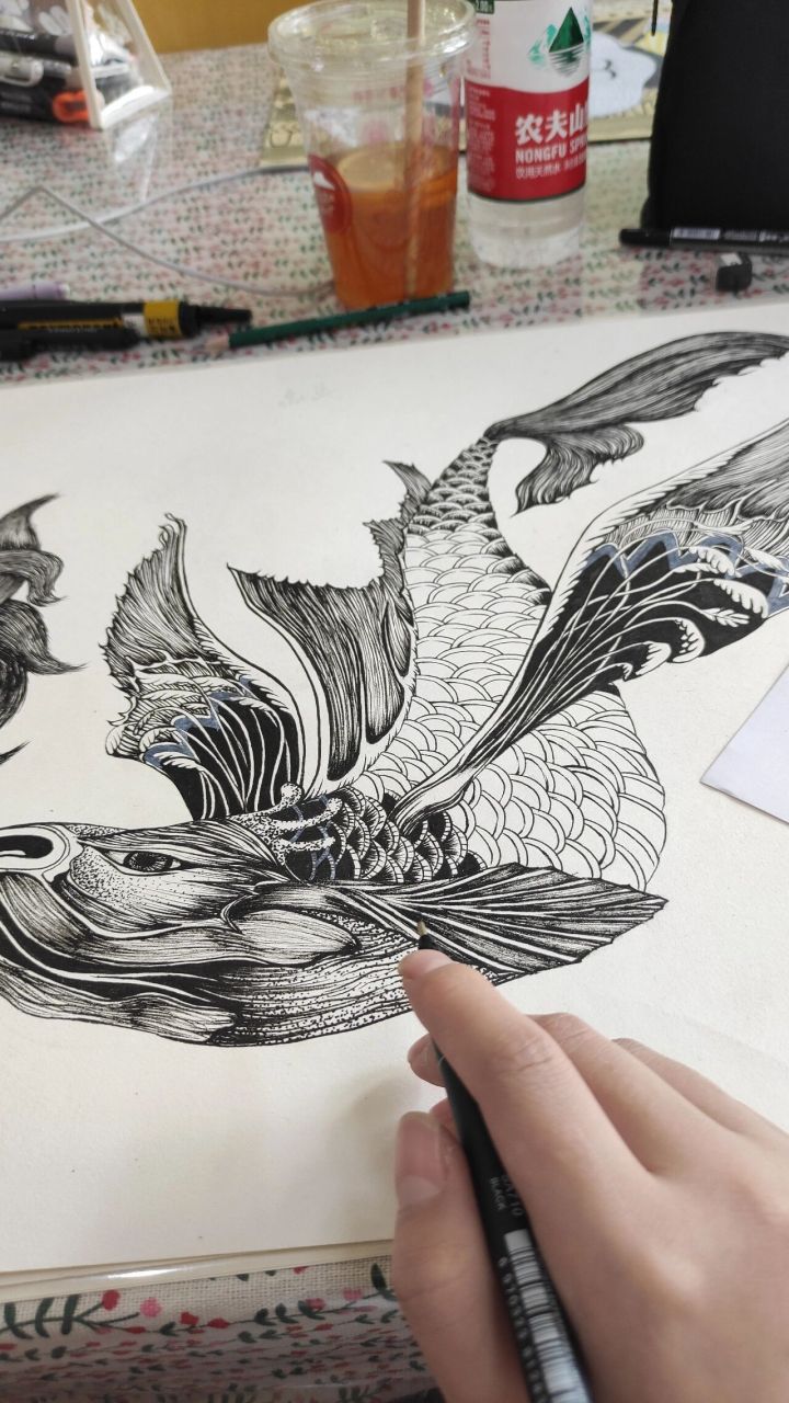 《山海经》赢鱼 无