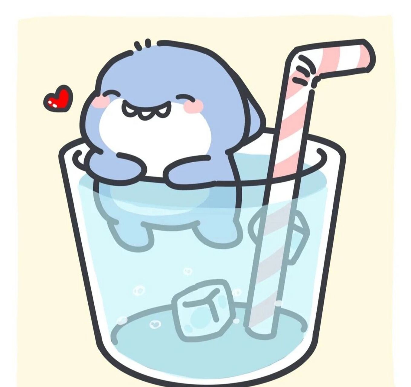 小鲨鱼的头像78 最近这个鲨鱼很火,但只看到了表情包.