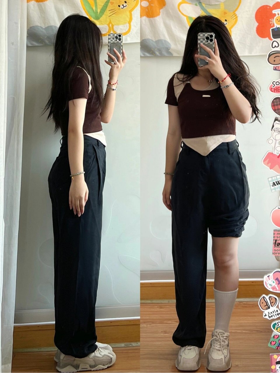 110斤微胖小个子腿粗|巨显瘦日常休闲穿搭  🎀身高158cm 体重110斤