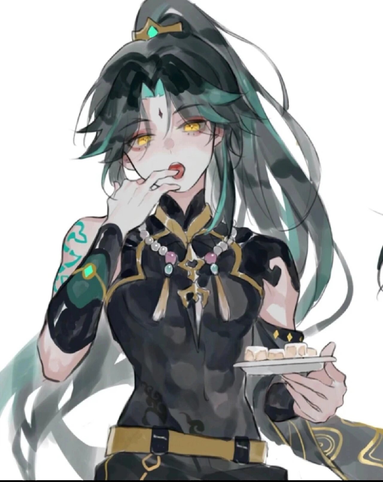 魈壁纸 抱图吱一声